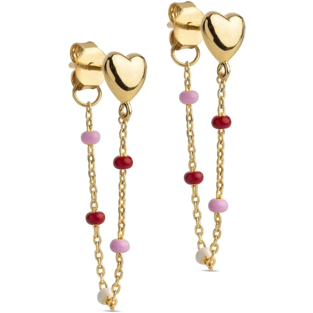 Earrings, Lola Heart  Rosie