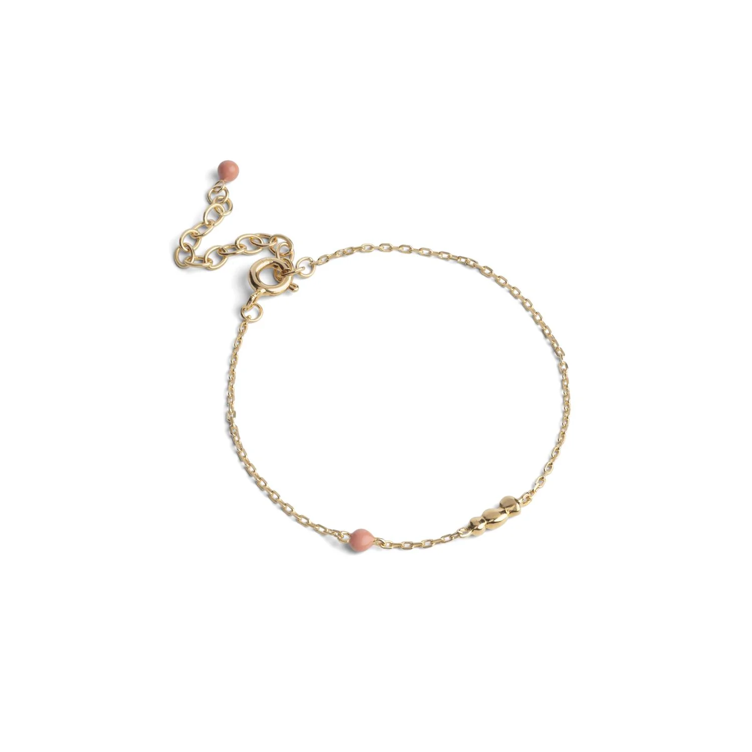 Bracelet, Nara Light Coral