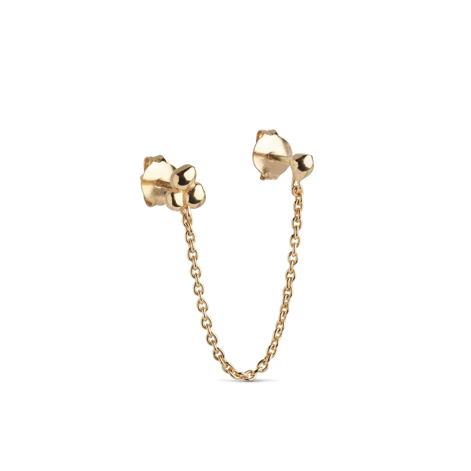 Earring, Nara Chain One Piece 925S/Gp