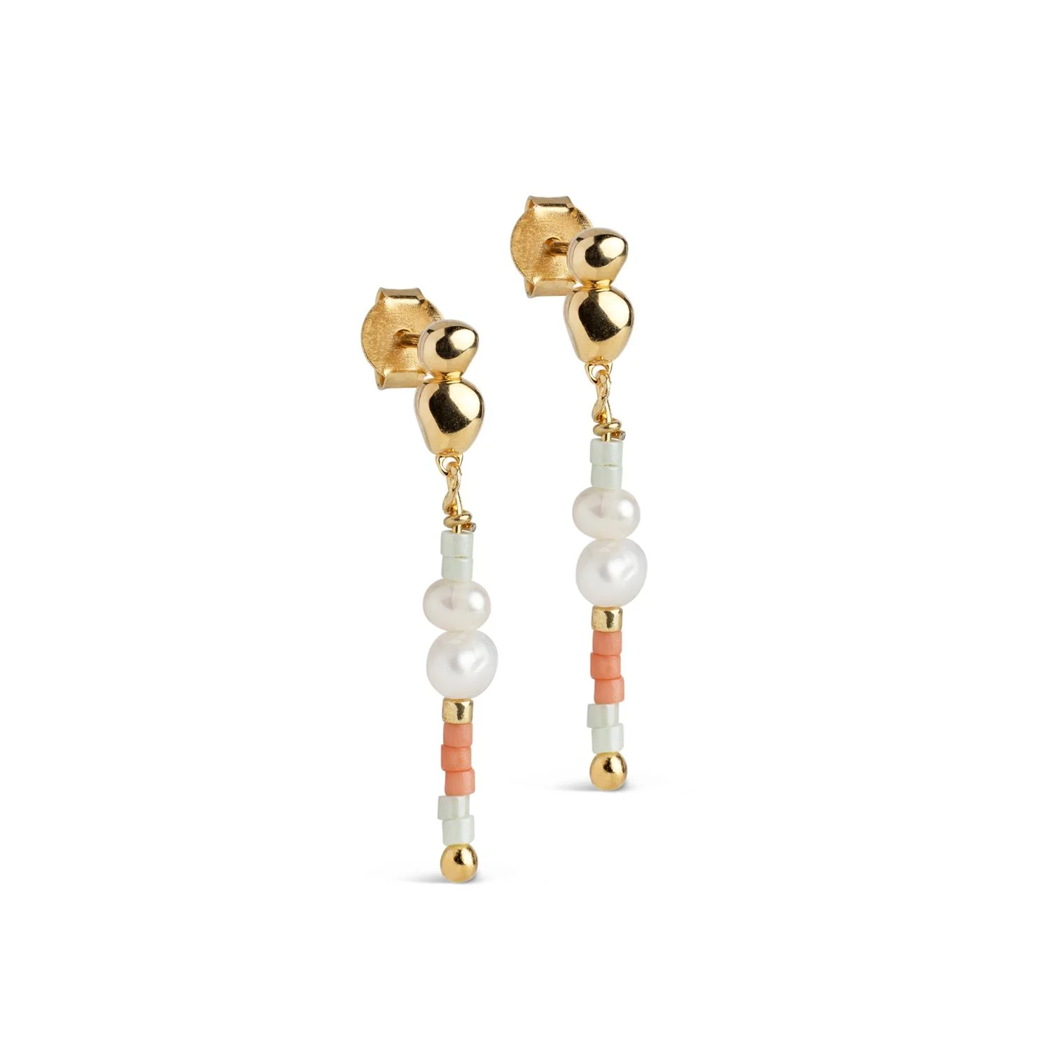 Earrings, Nara Whimsically Coralia