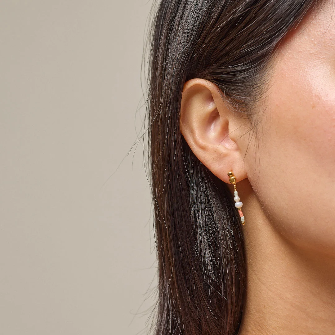Earrings, Nara Whimsically Coralia - Image 2
