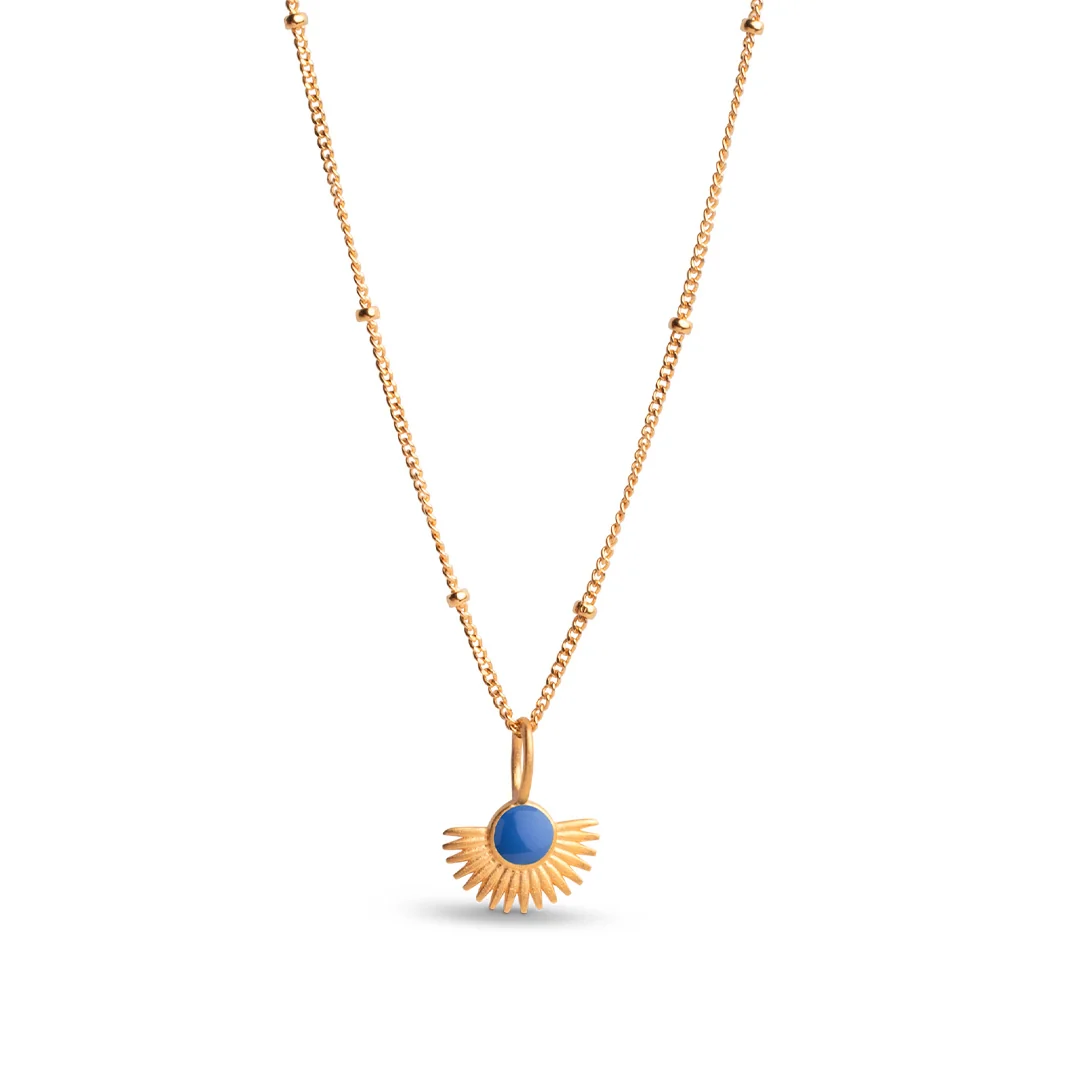 Necklace, Soleil Cornflower