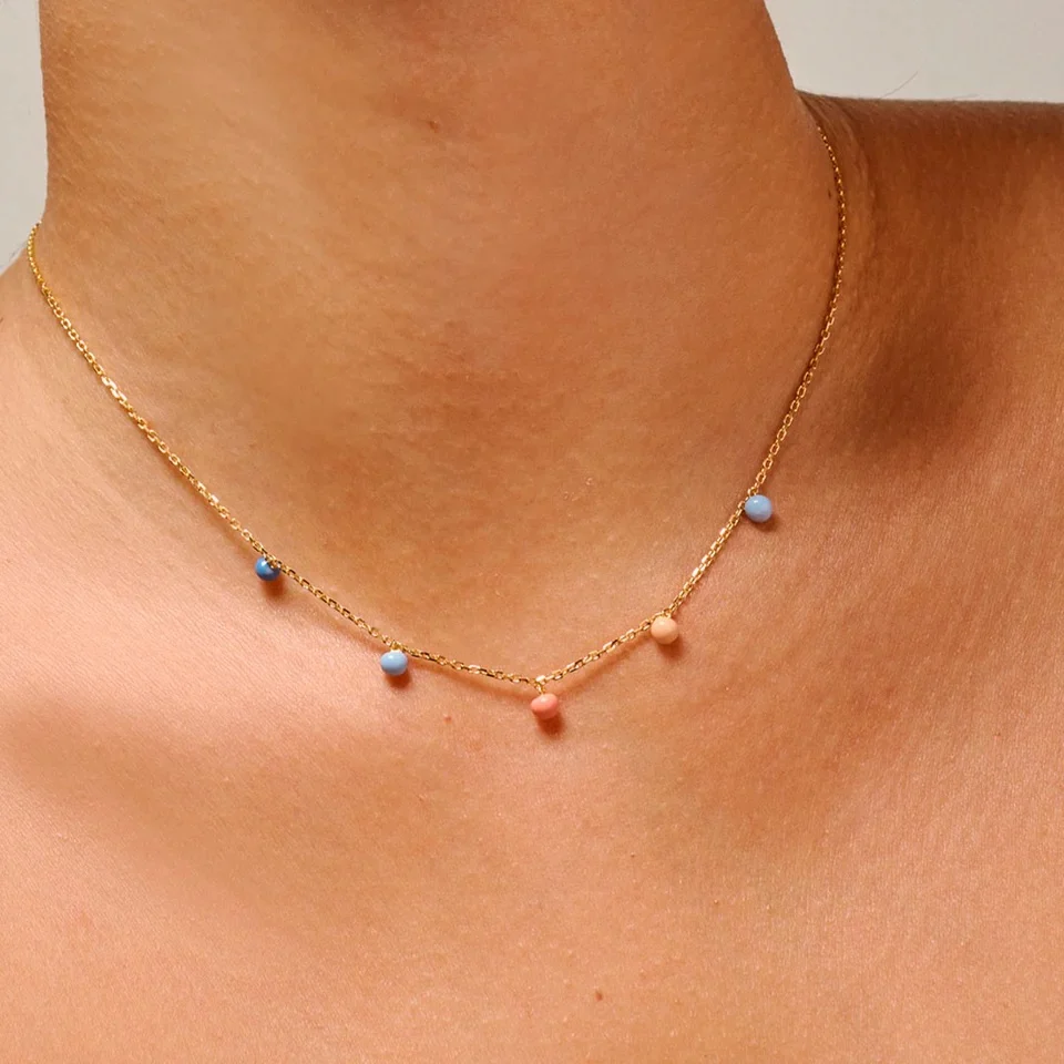 Necklace, Theresia  Sunset - Image 3