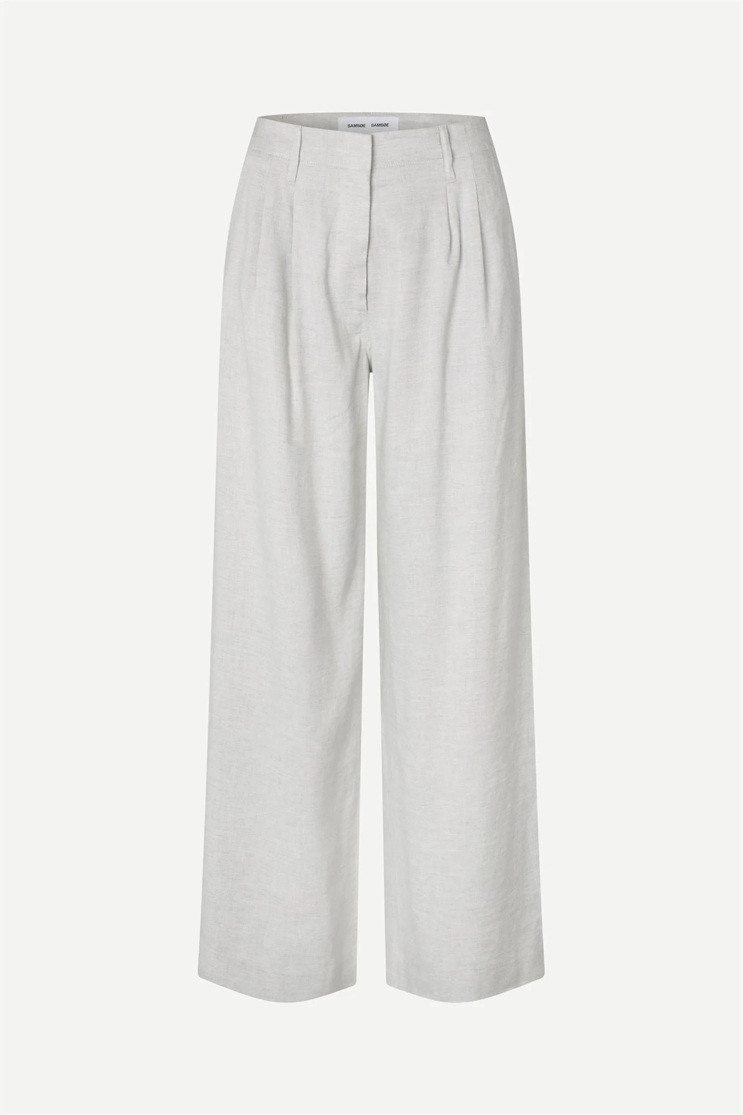 Saiben Trousers Light Grey Mel.