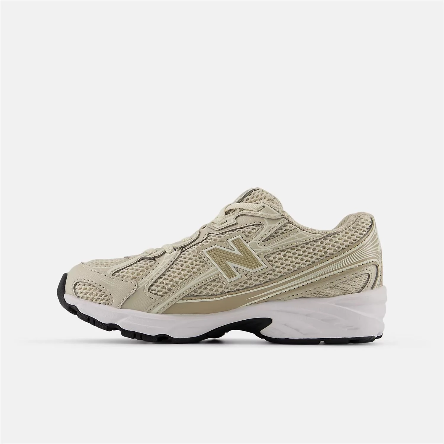 New Balance 740 Kids Bungee Lace Timberwolf - Image 2