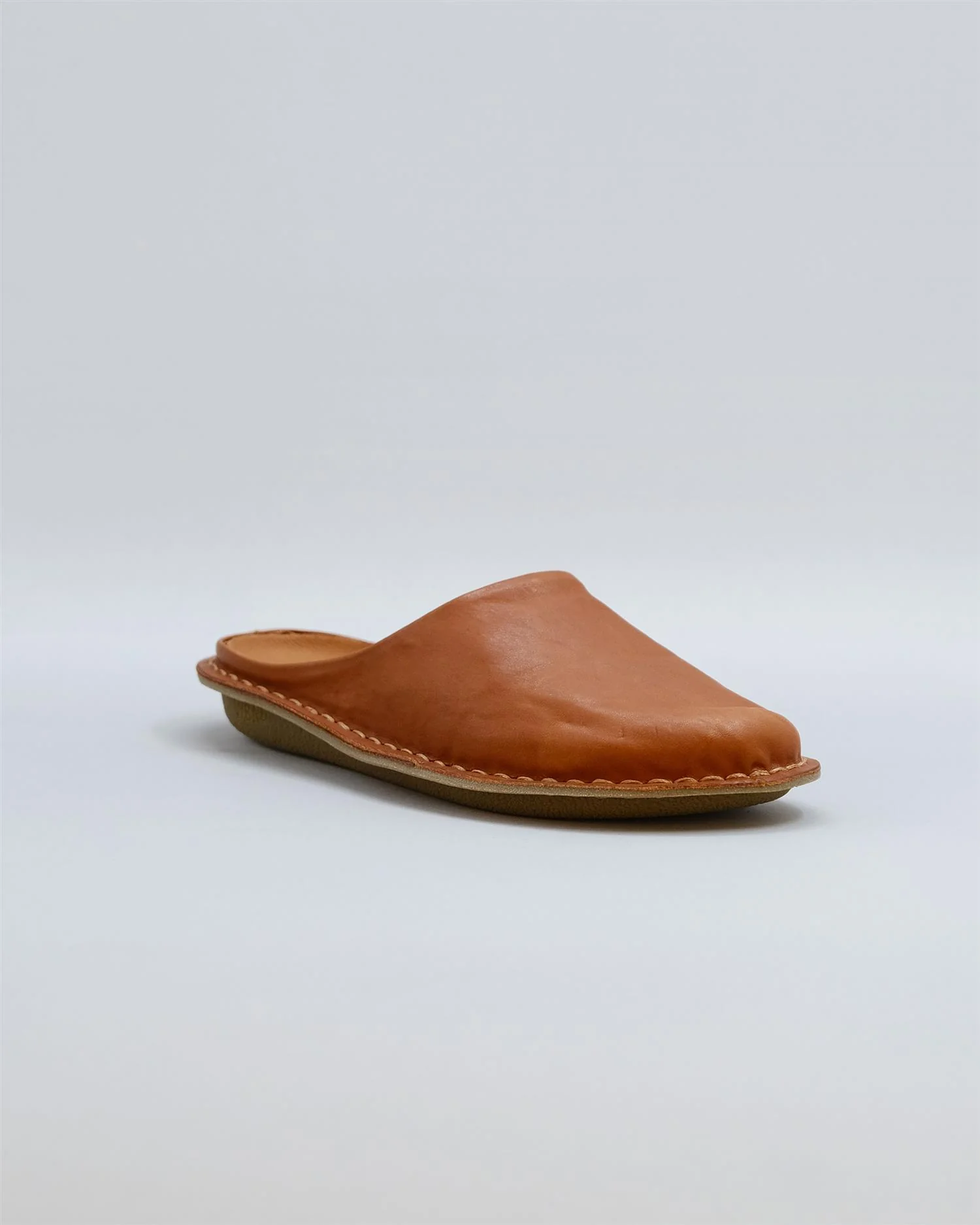 Roma leather Cognac Brown - Image 4