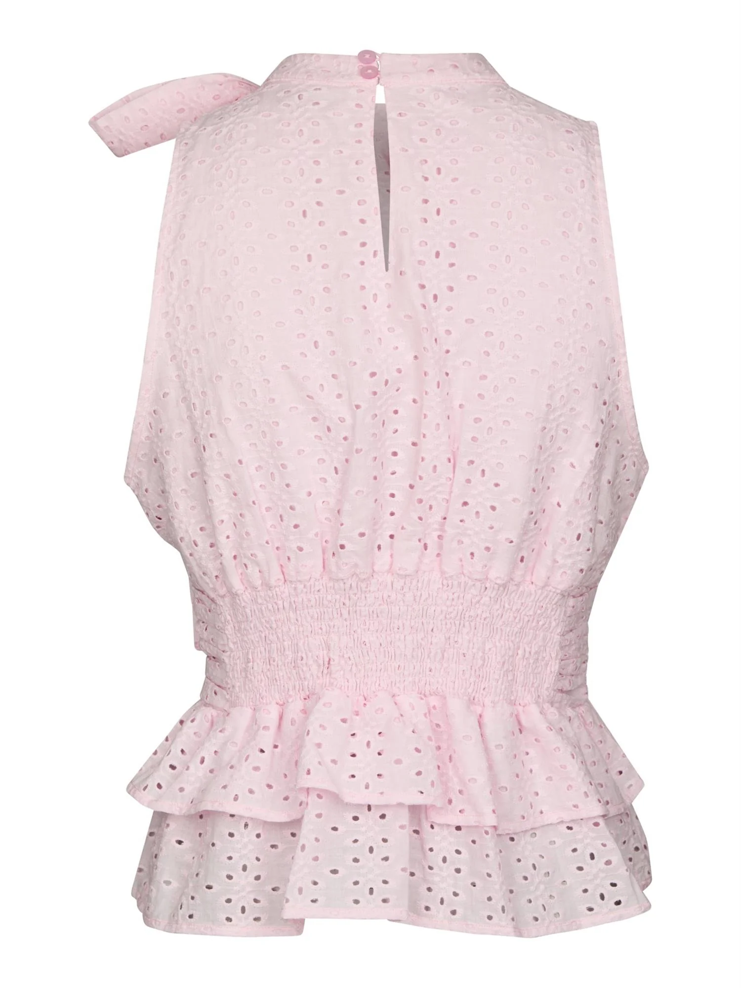 Ansol Emb Top  Light Pink - Image 2