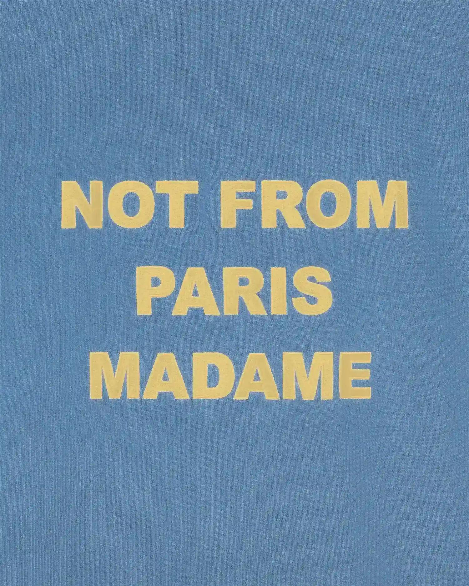 Le Sweatshirt Slogan Atlantic Blue - Image 3