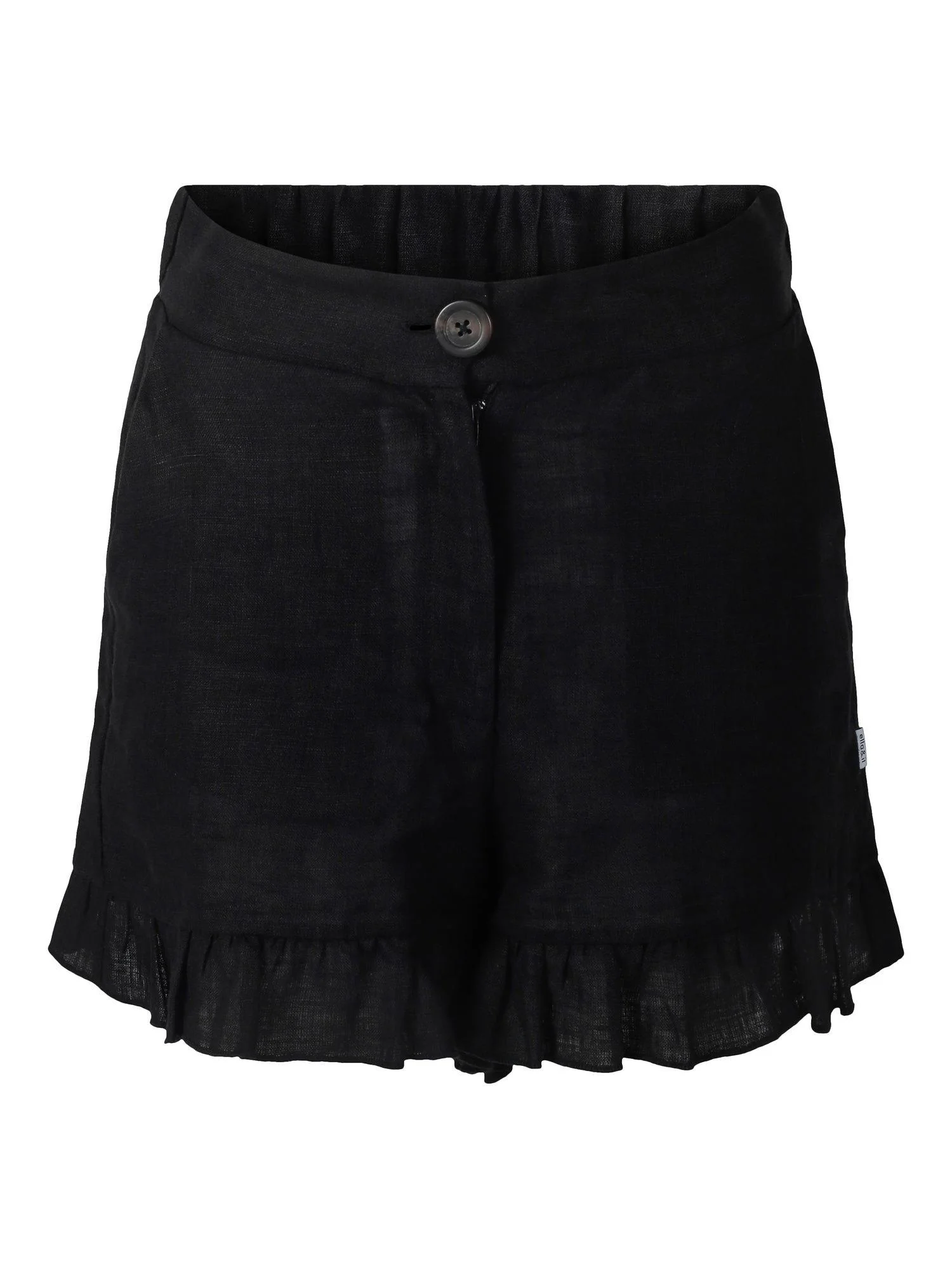 Mynthe Linen Shorts Black