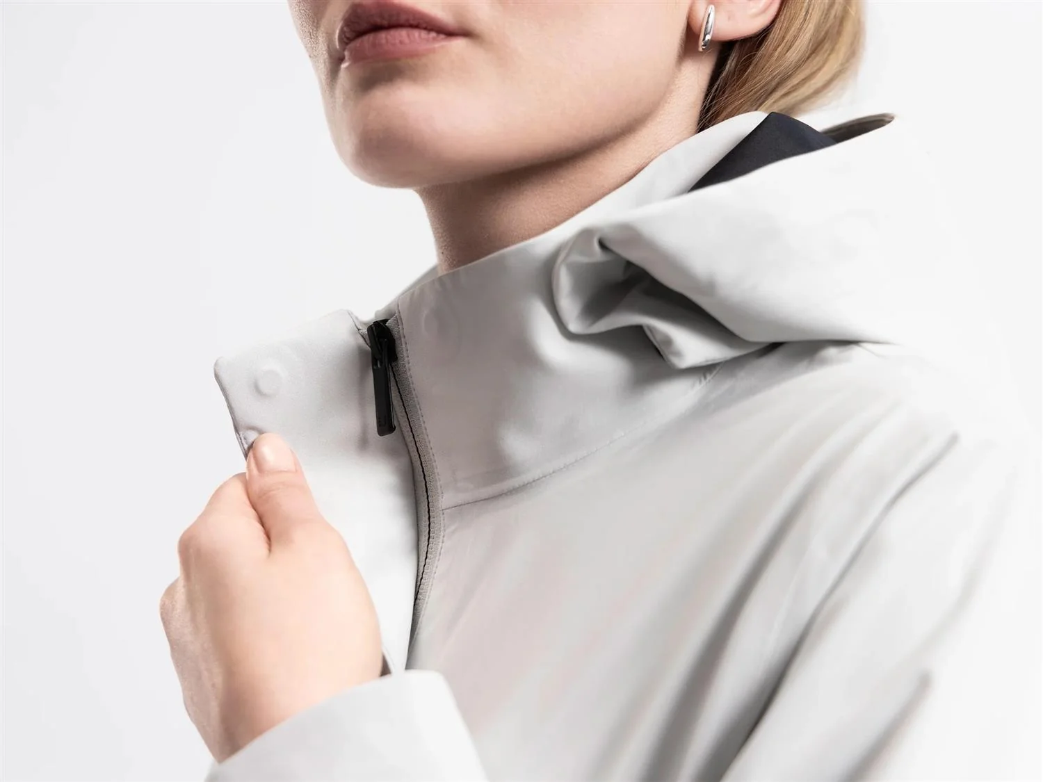 Elektra coat  Chalk - Image 2
