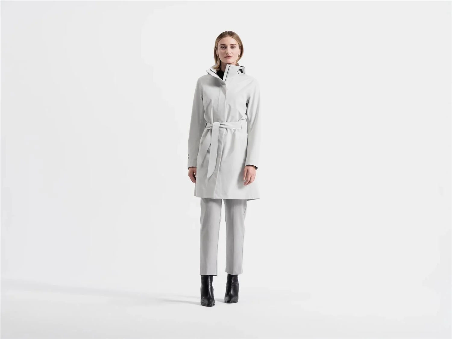 Elektra coat  Chalk - Image 6