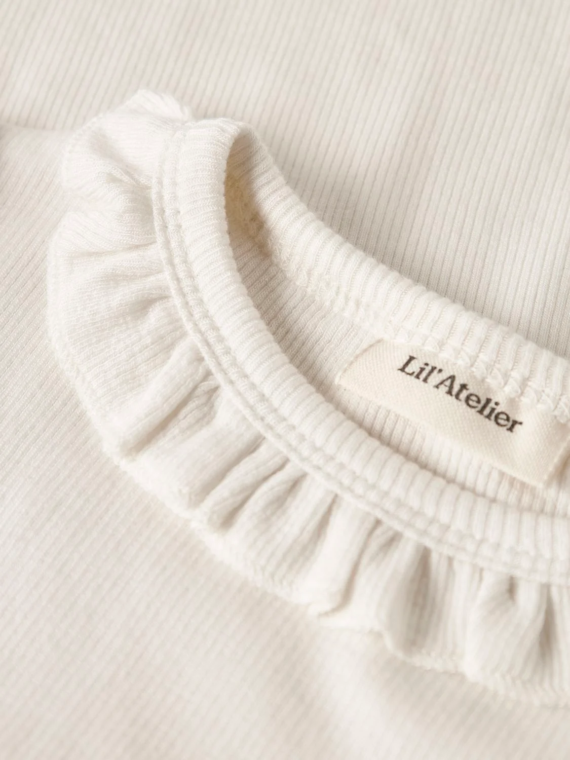 Frijo Ls Slim Top Offwhite - Image 2