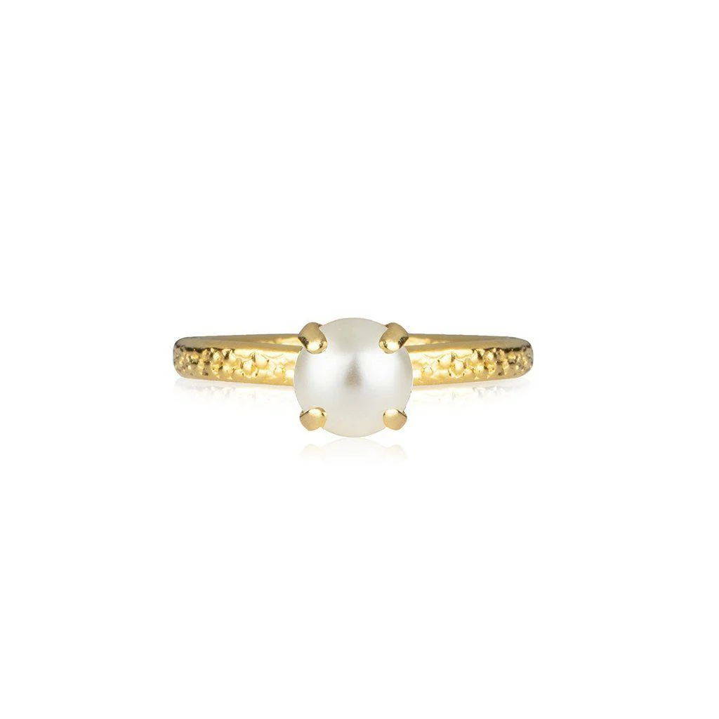 NATTI RING GOLD  Pearl