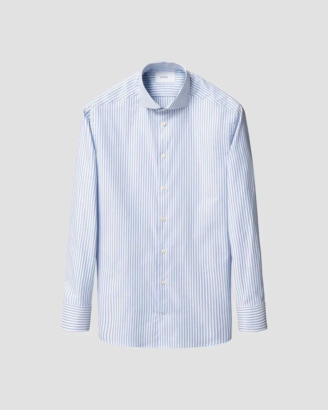 Striped signature Oxford Shirt, Slim Lyseblå - Image 2
