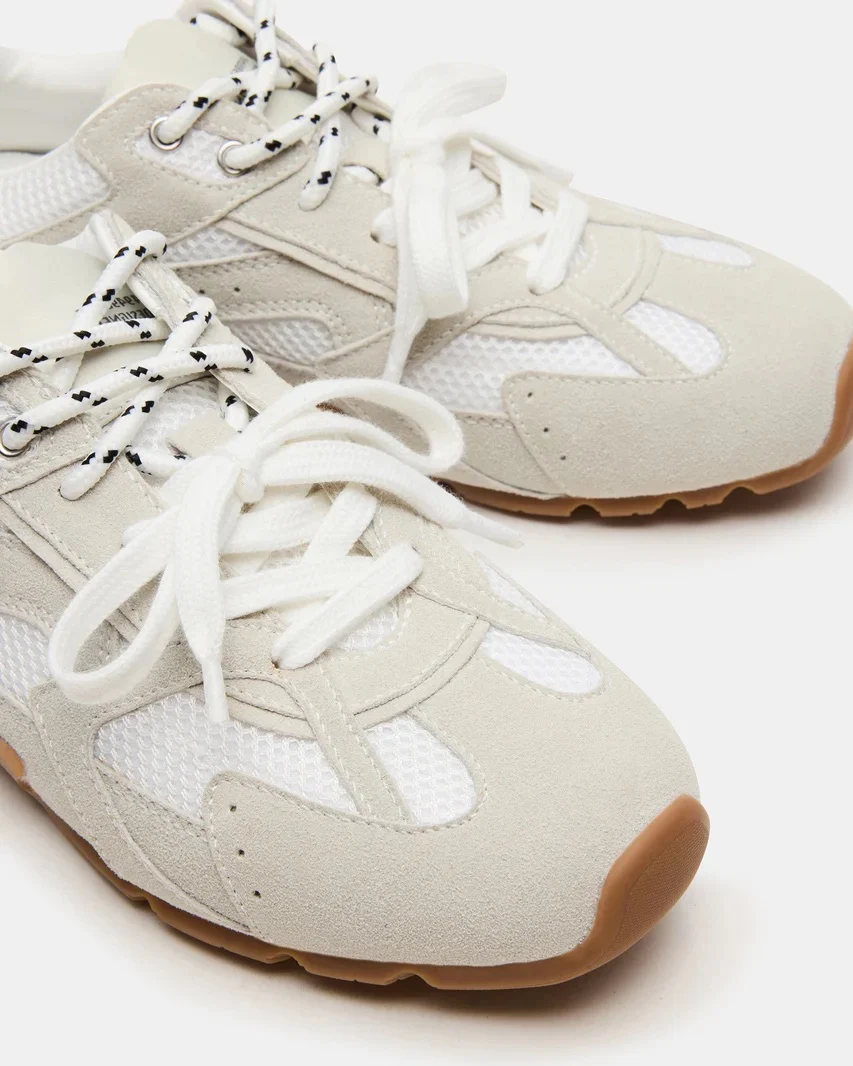 ASIEL  White Suede - Image 2