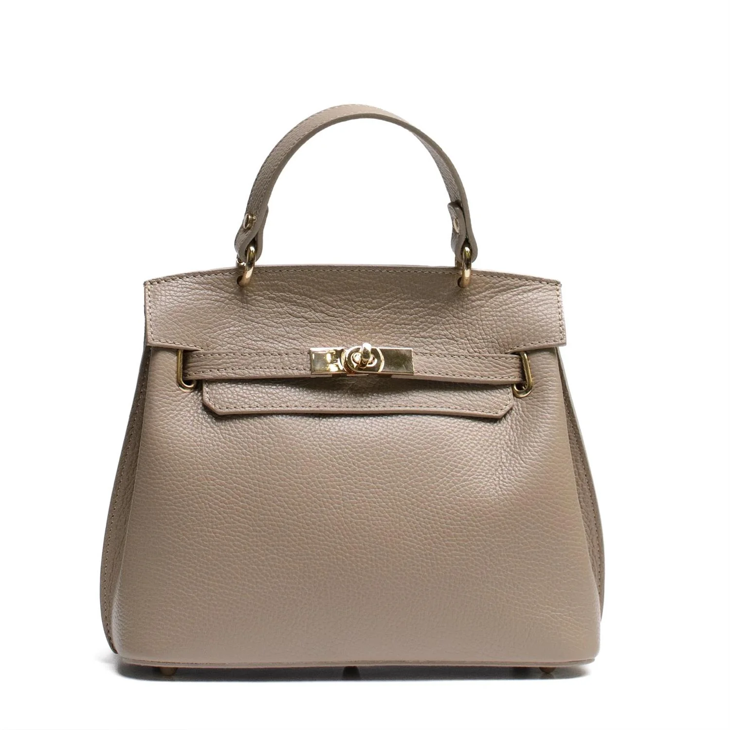 RIVOLI LEATHER Light Taupe