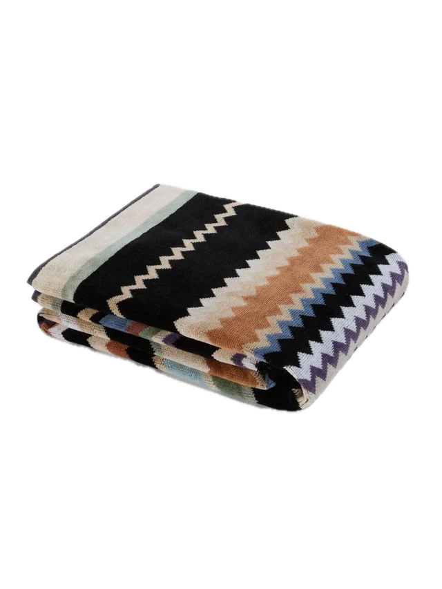 CURT BATH TOWEL Beige Multicolor