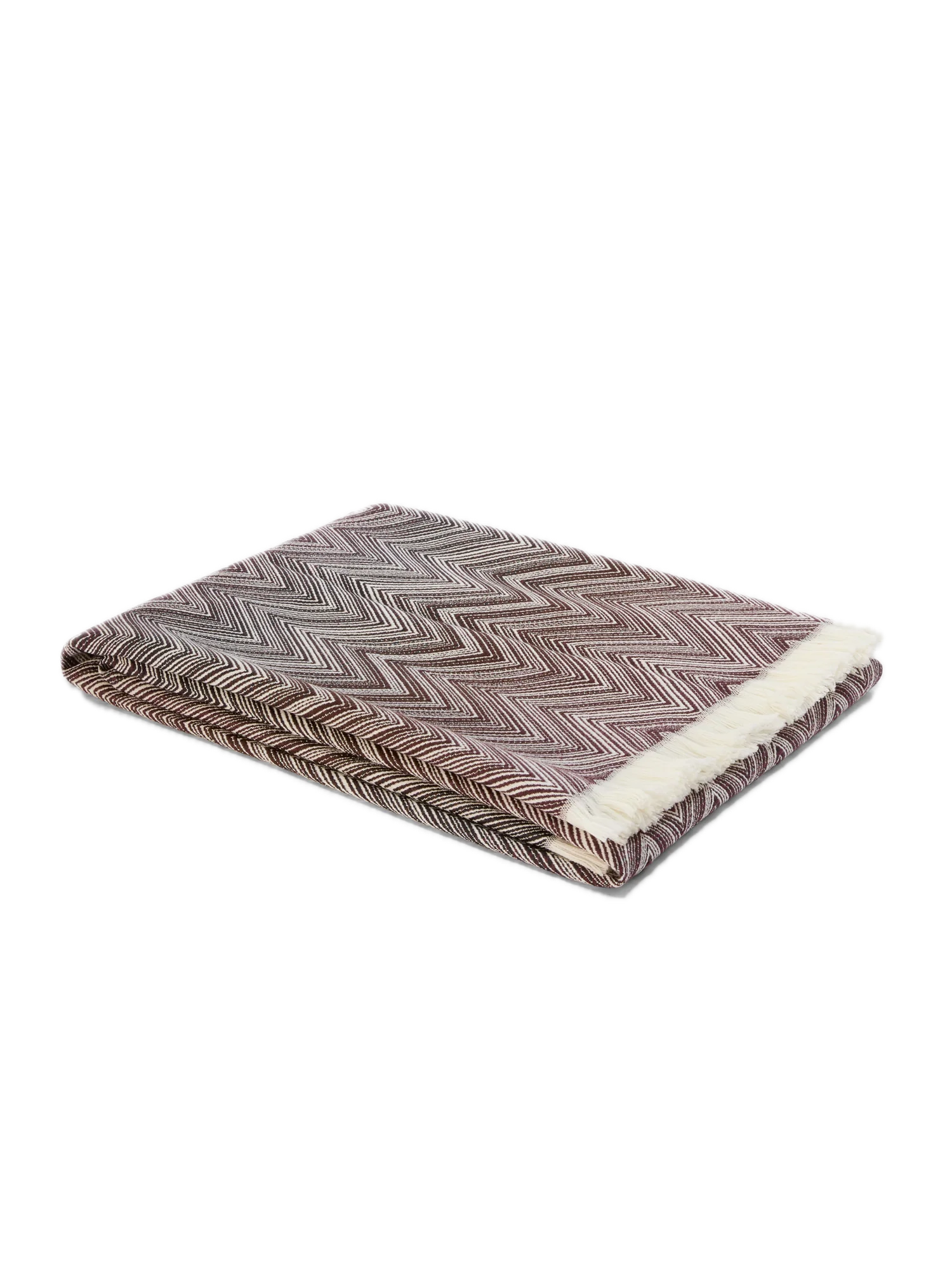 TIMMY THROW Brown/White