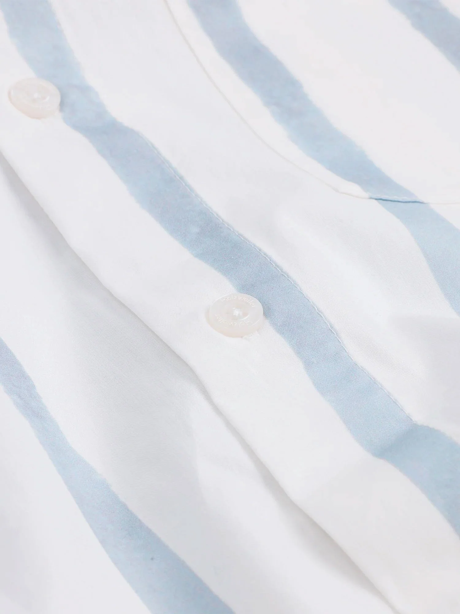 Regular Striped Shirt  Blue Stripe - Image 6