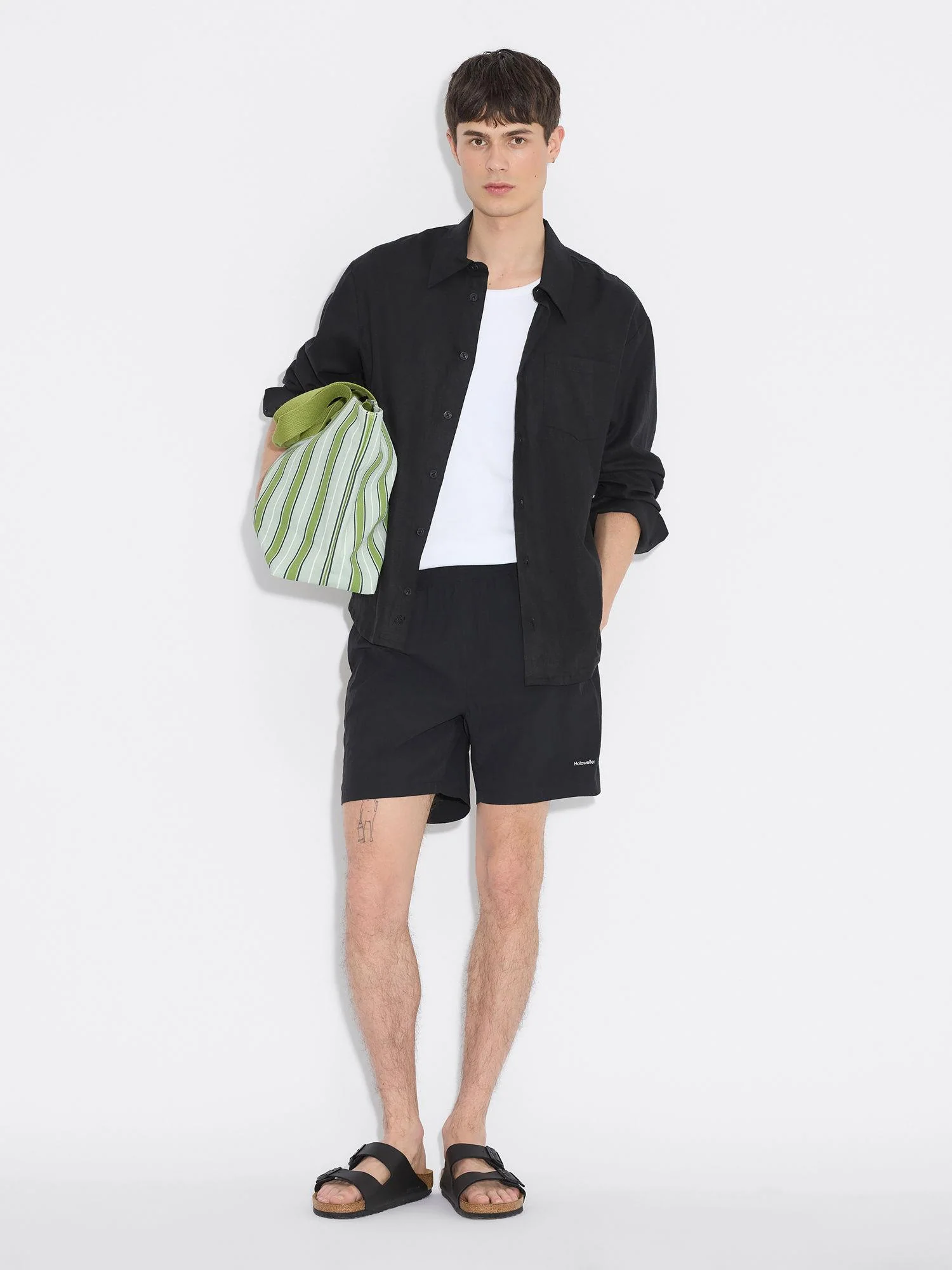 Water Shorts  Black - Image 3
