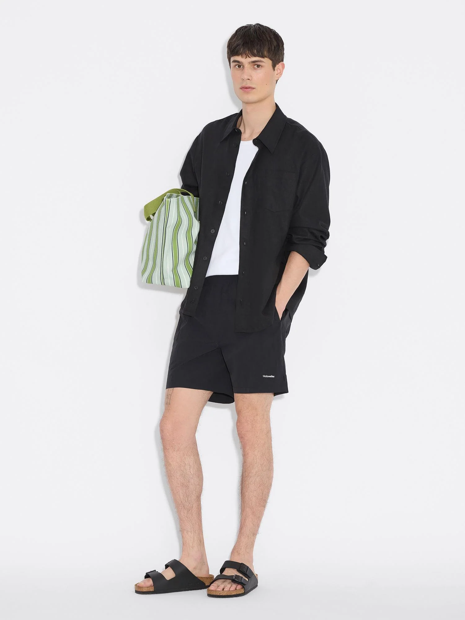 Water Shorts  Black - Image 4