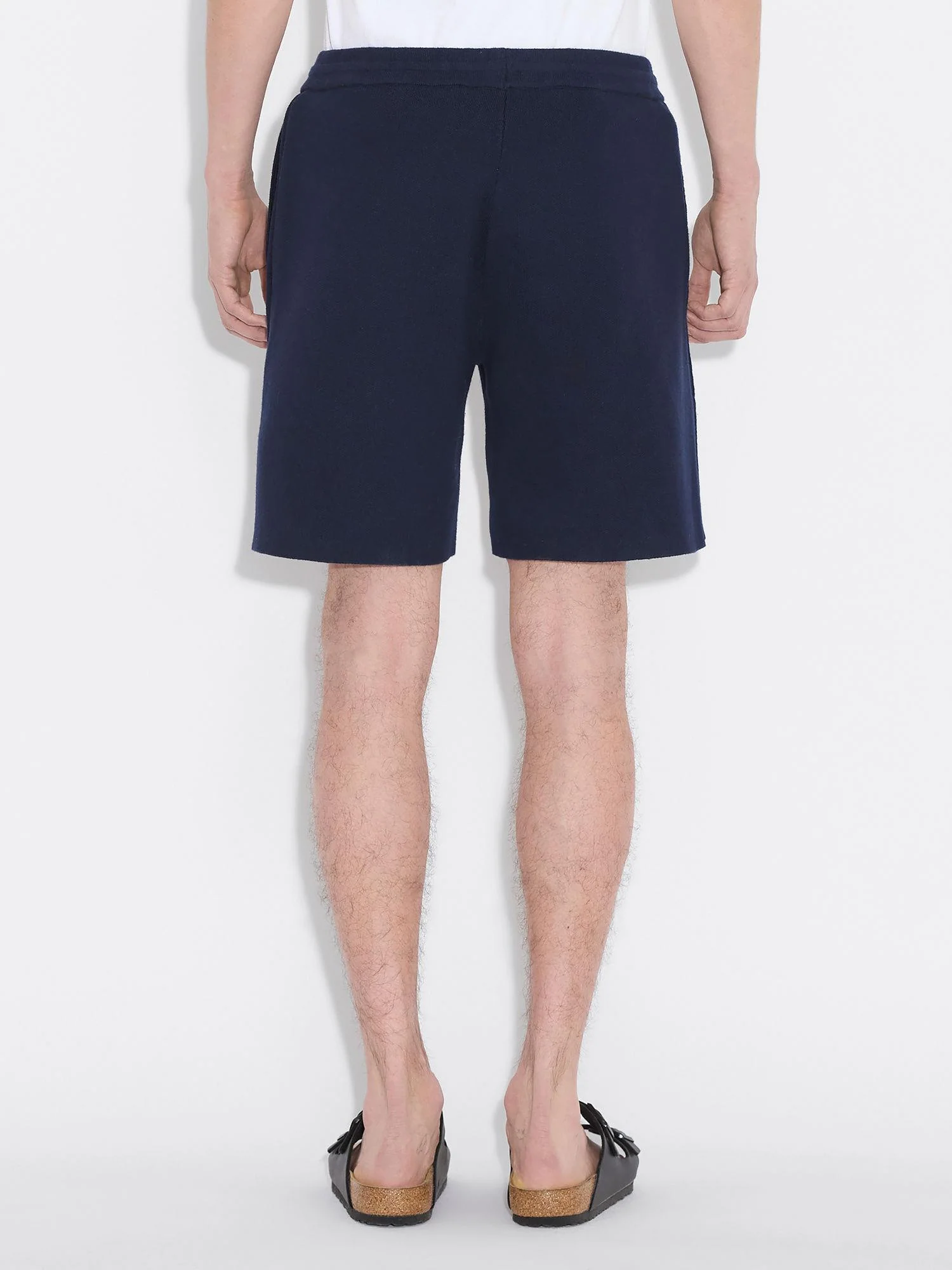 Summer Knit Shorts Navy - Image 3