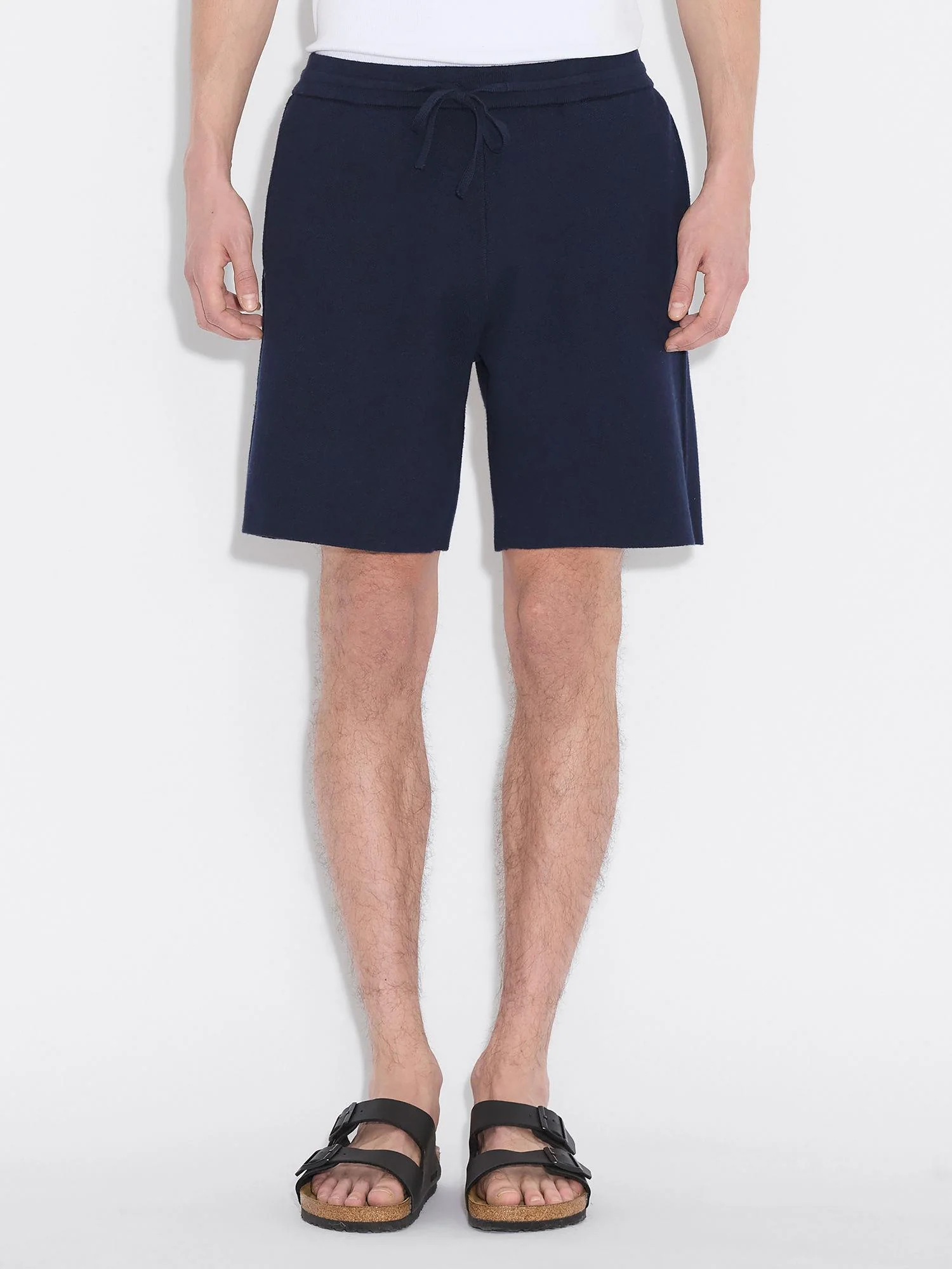 Summer Knit Shorts Navy - Image 4