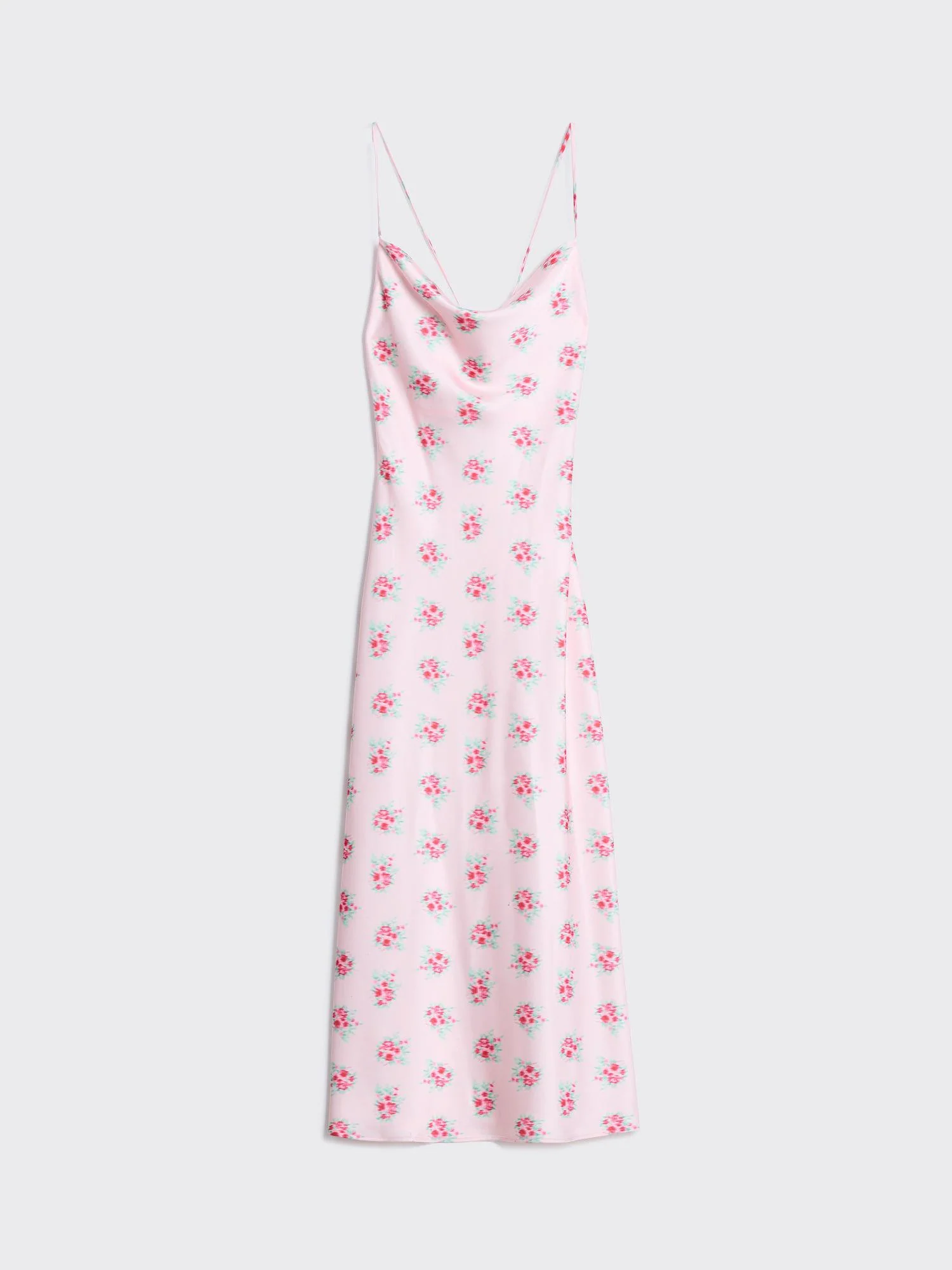 Eila Print Dress  Lt. Pink Mix