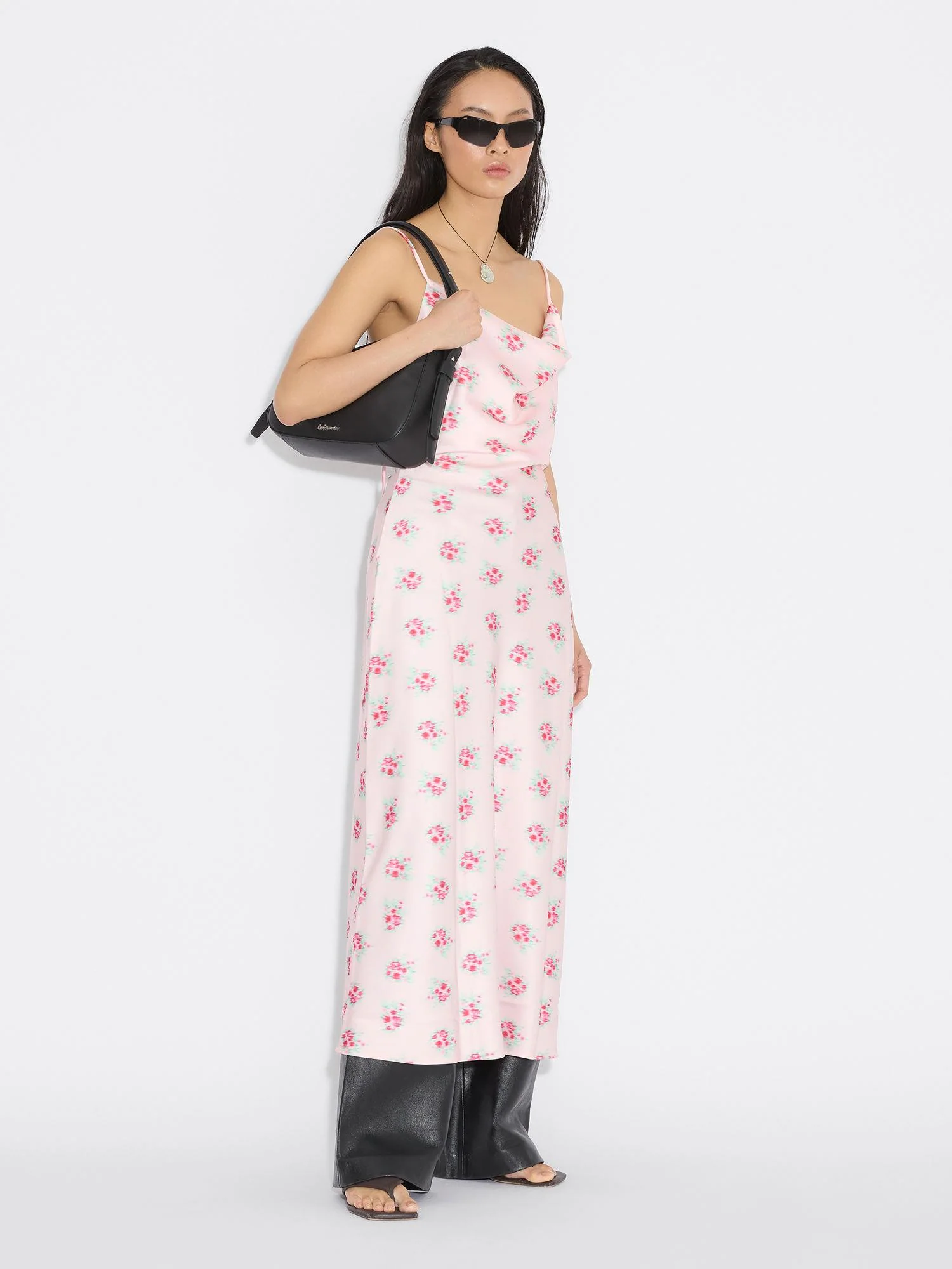 Eila Print Dress  Lt. Pink Mix - Image 4