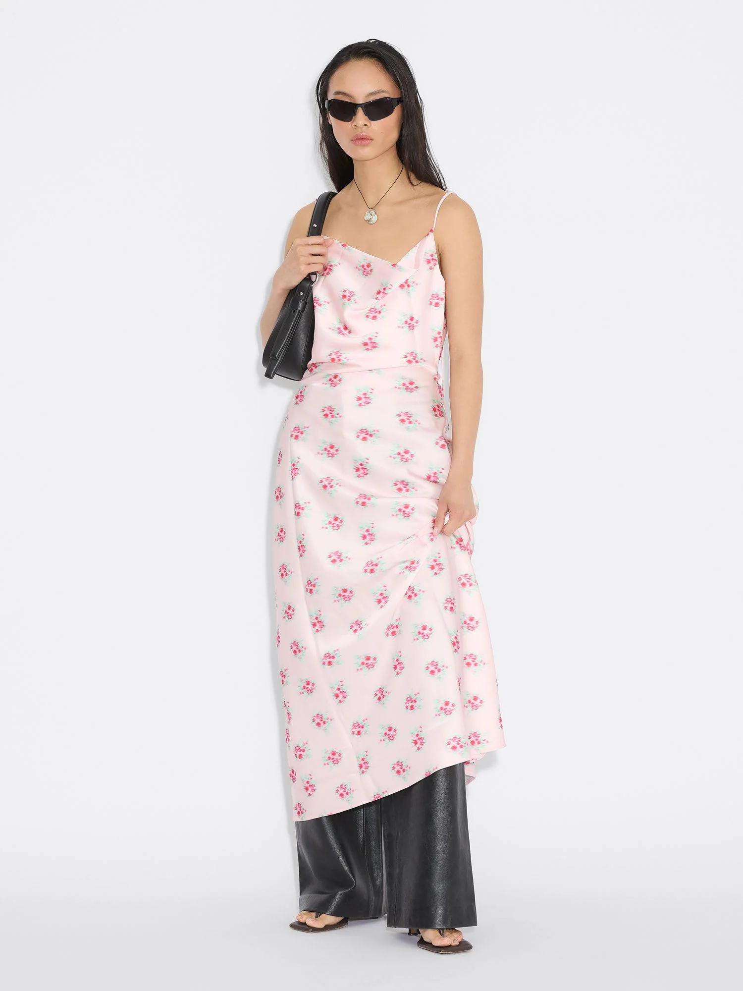 Eila Print Dress  Lt. Pink Mix - Image 6