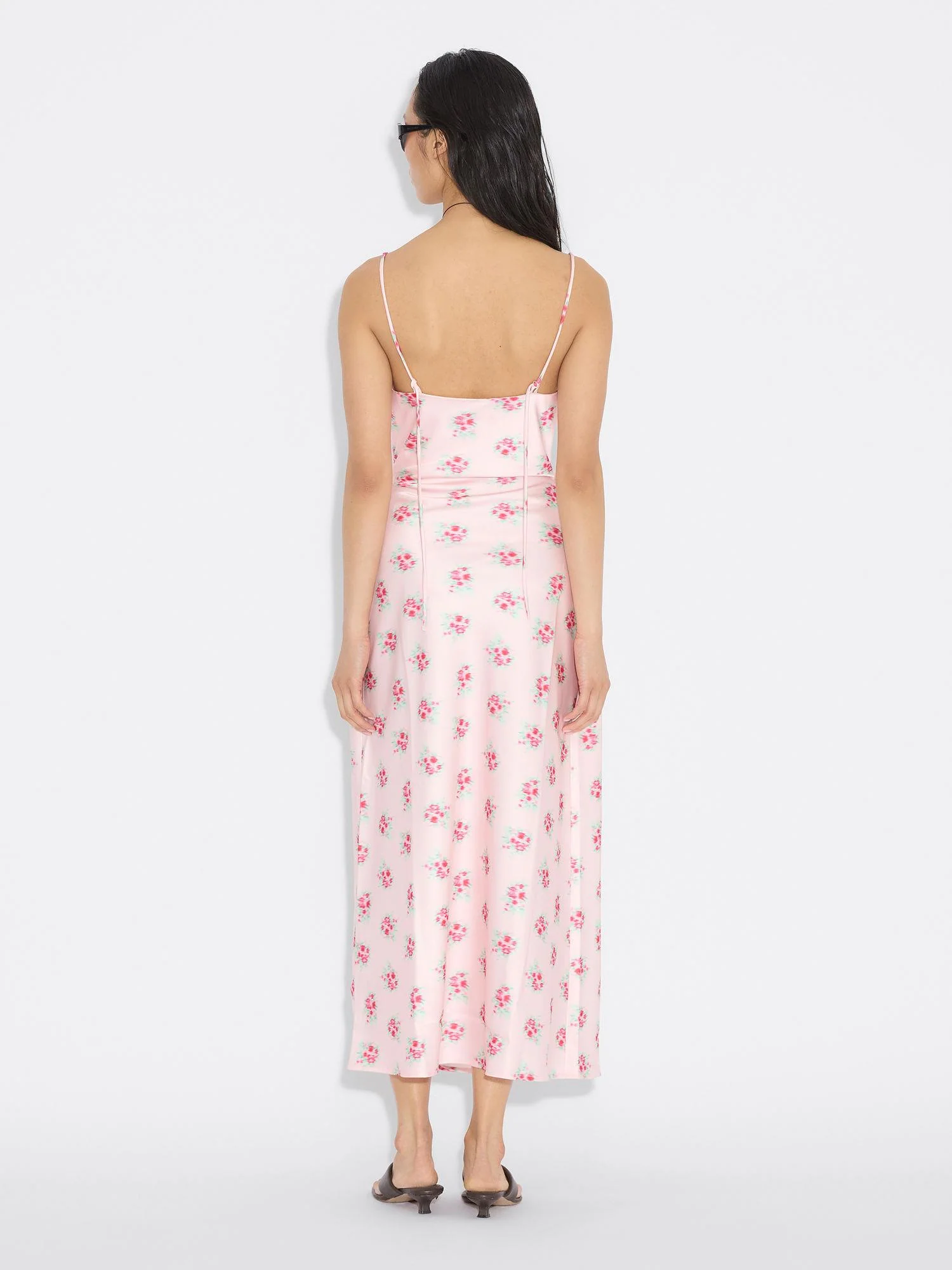 Eila Print Dress  Lt. Pink Mix - Image 8
