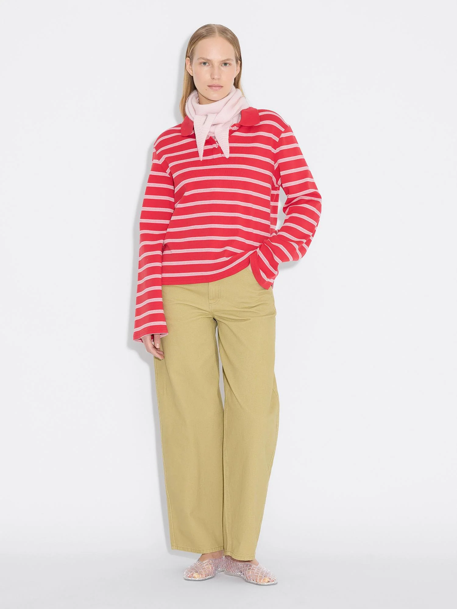 Sunny Polo  Red Stripe - Image 8