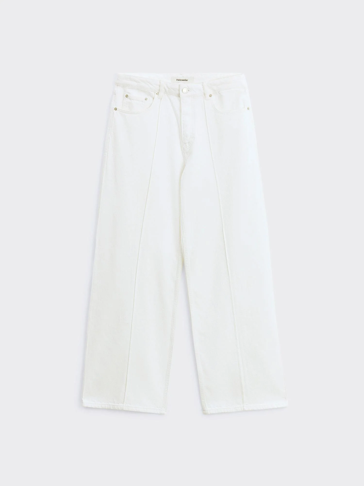 Regular Twill Trouser  Ecru
