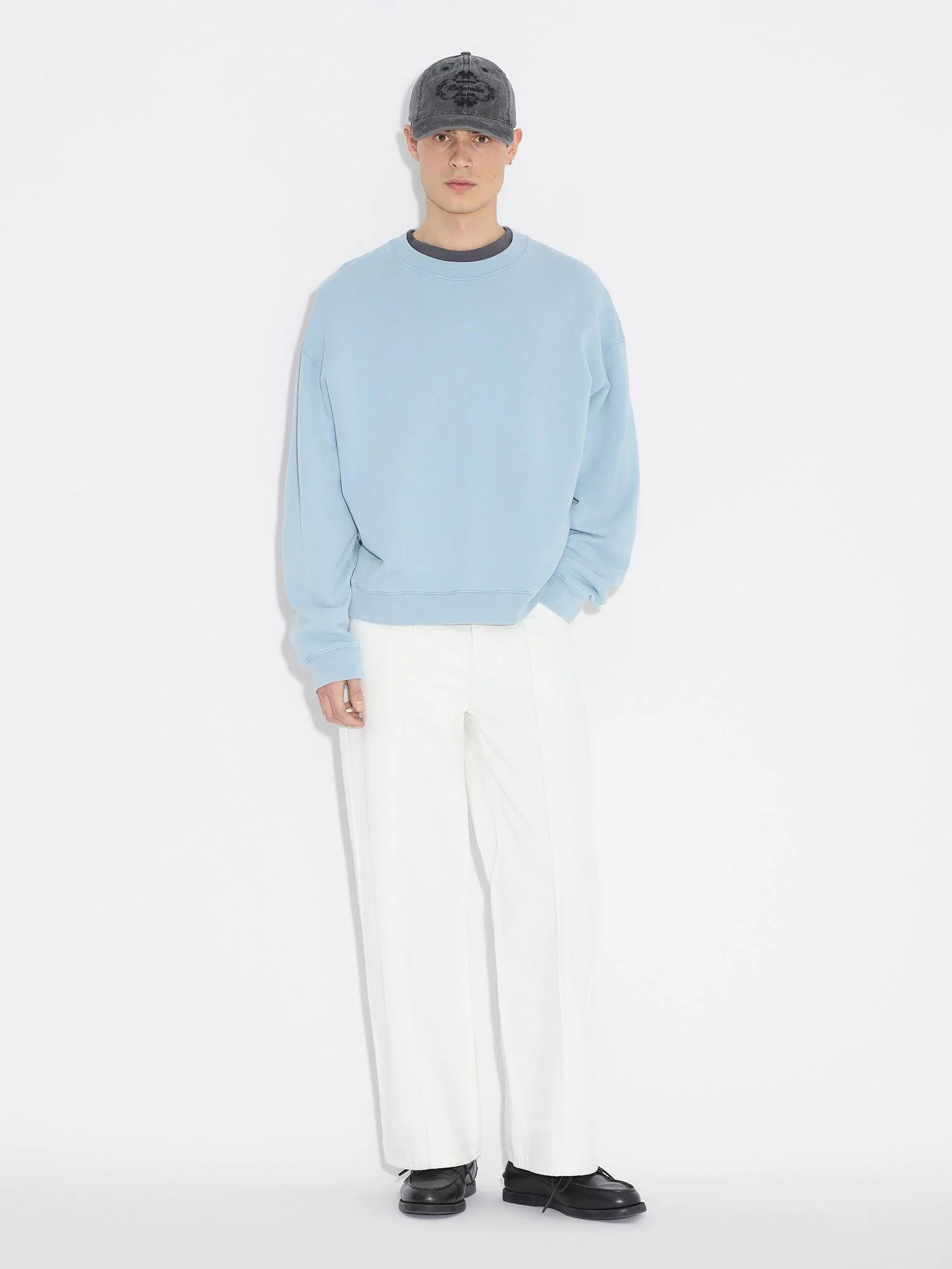 Regular Twill Trouser  Ecru - Image 4