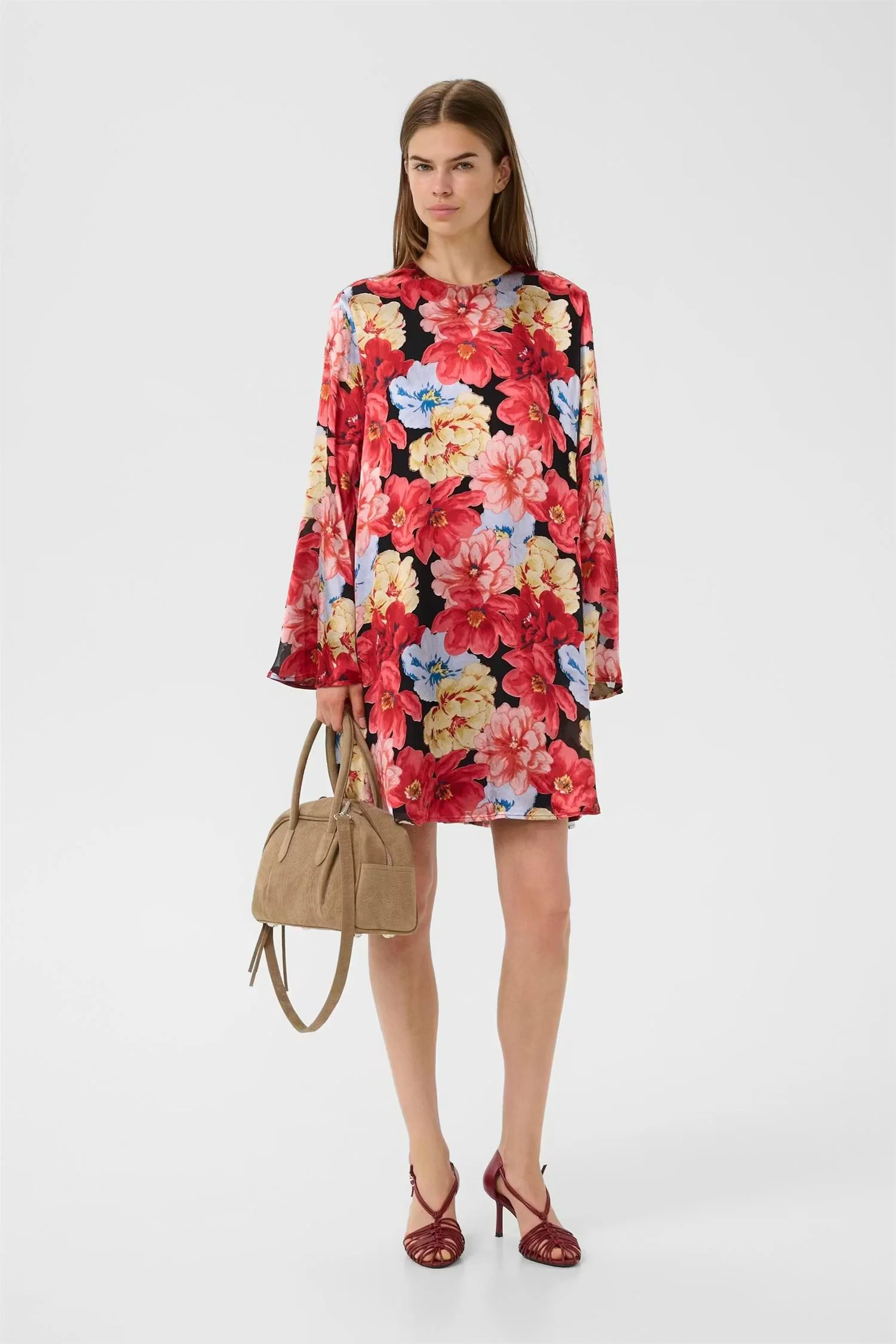SIGRIDA SHORT DRESS  Dessert Flower Multi - Image 2