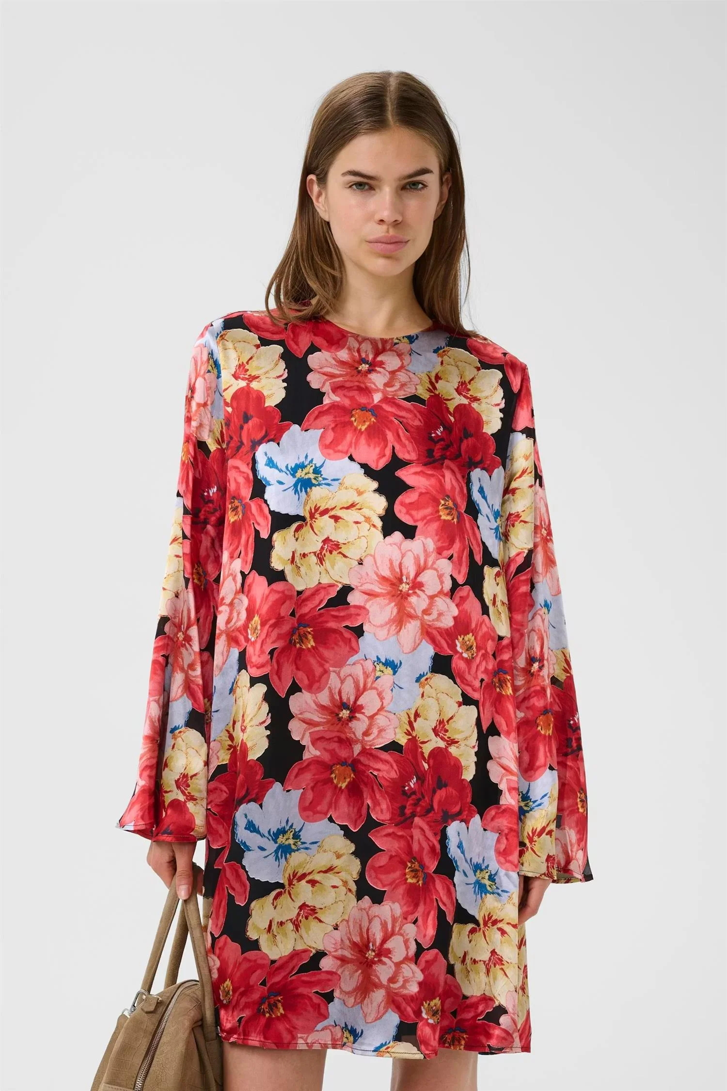 SIGRIDA SHORT DRESS  Dessert Flower Multi - Image 4