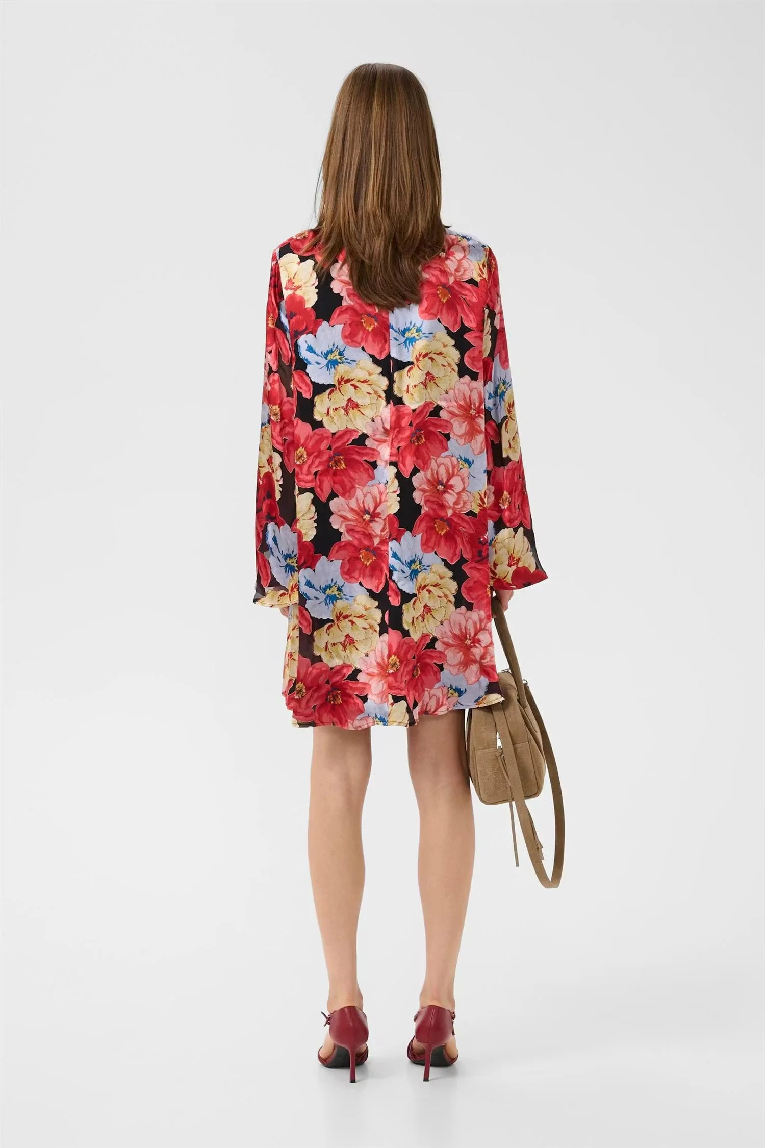 SIGRIDA SHORT DRESS  Dessert Flower Multi - Image 5