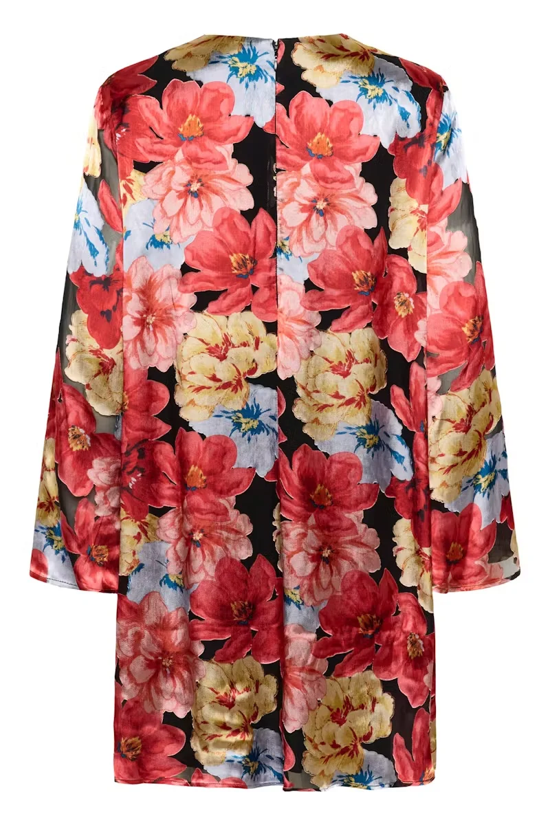 SIGRIDA SHORT DRESS  Dessert Flower Multi - Image 6