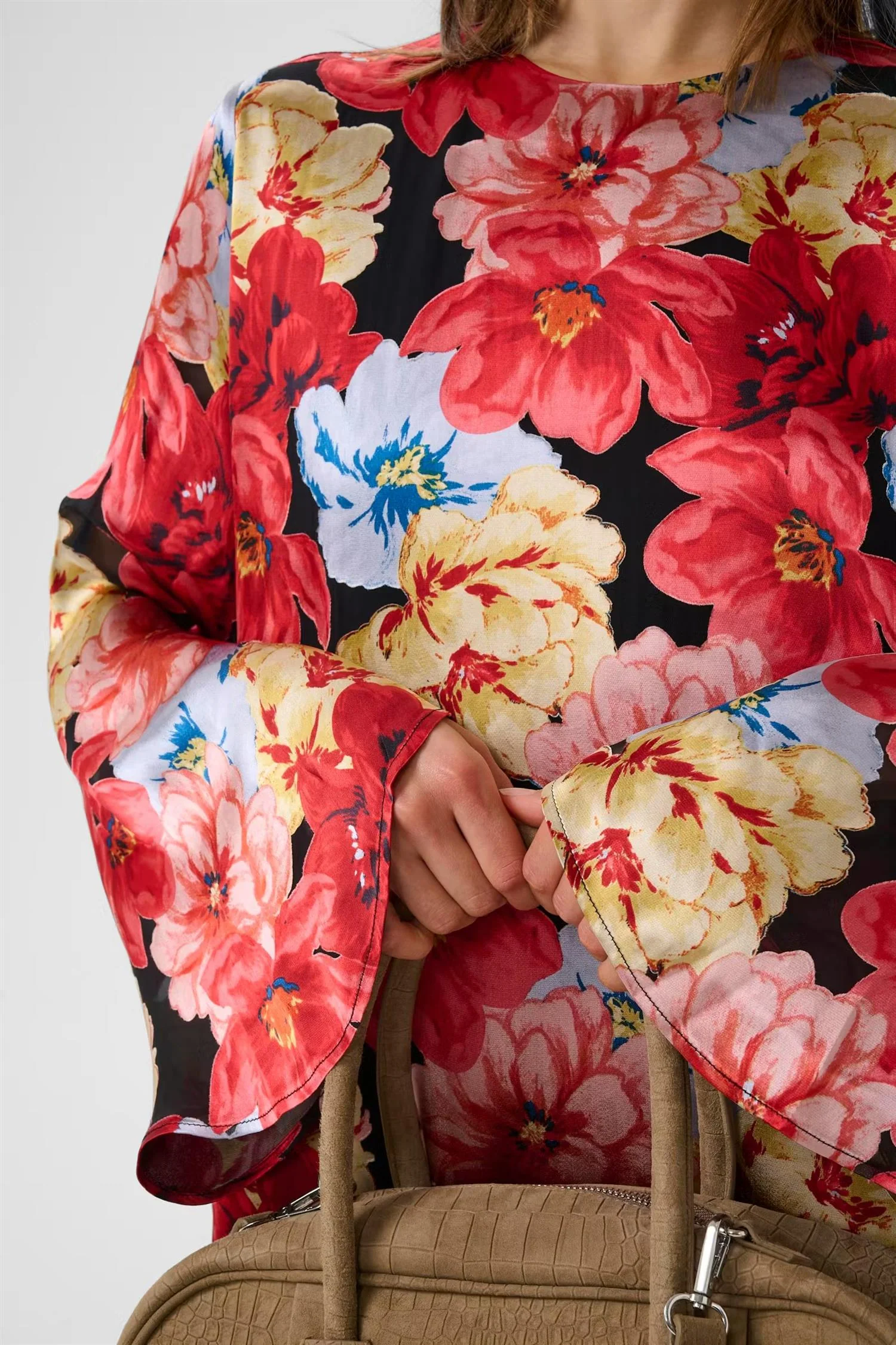 SIGRIDA SHORT DRESS  Dessert Flower Multi - Image 7