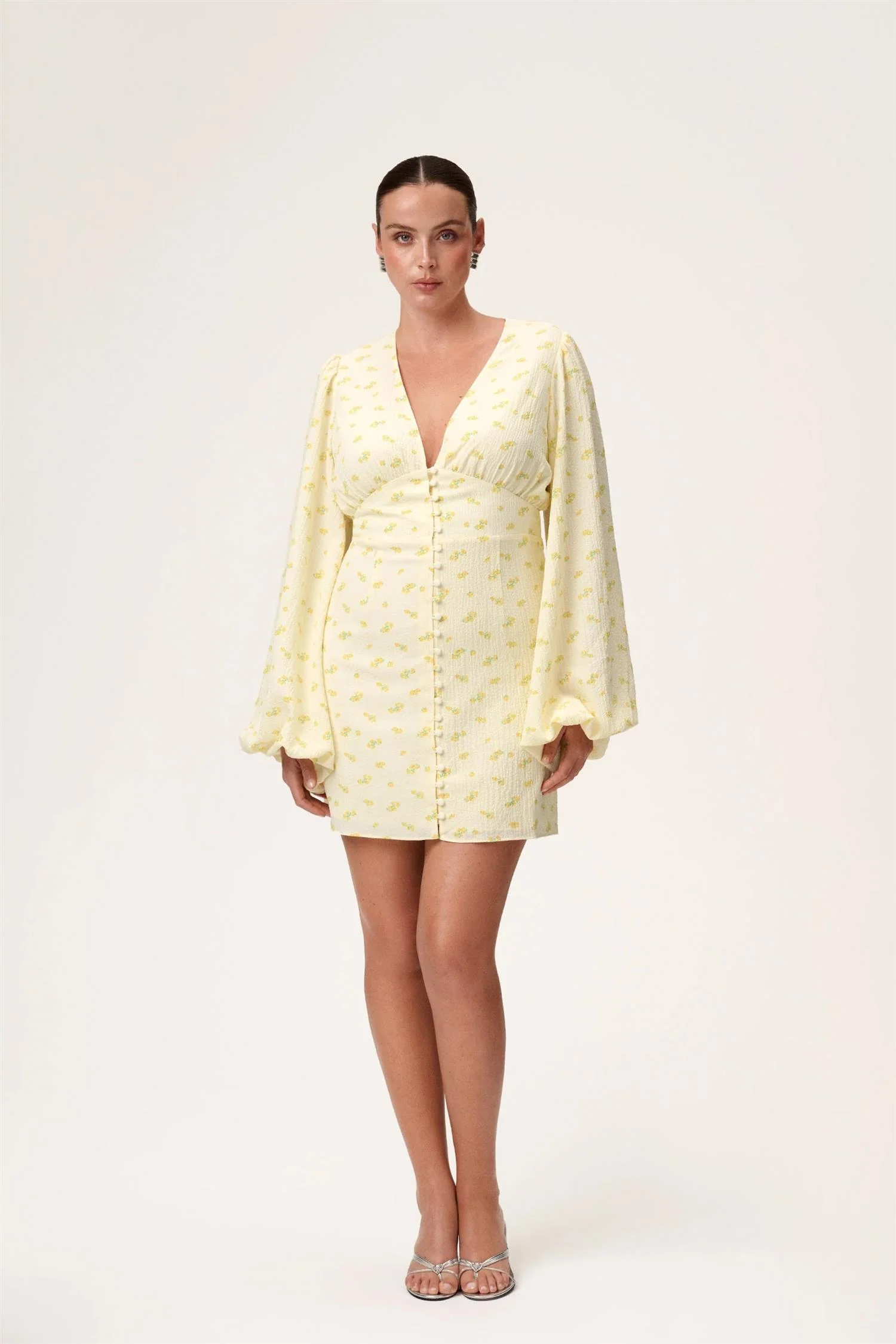FLORENCE DRESS  Pastel Yellow - Image 5