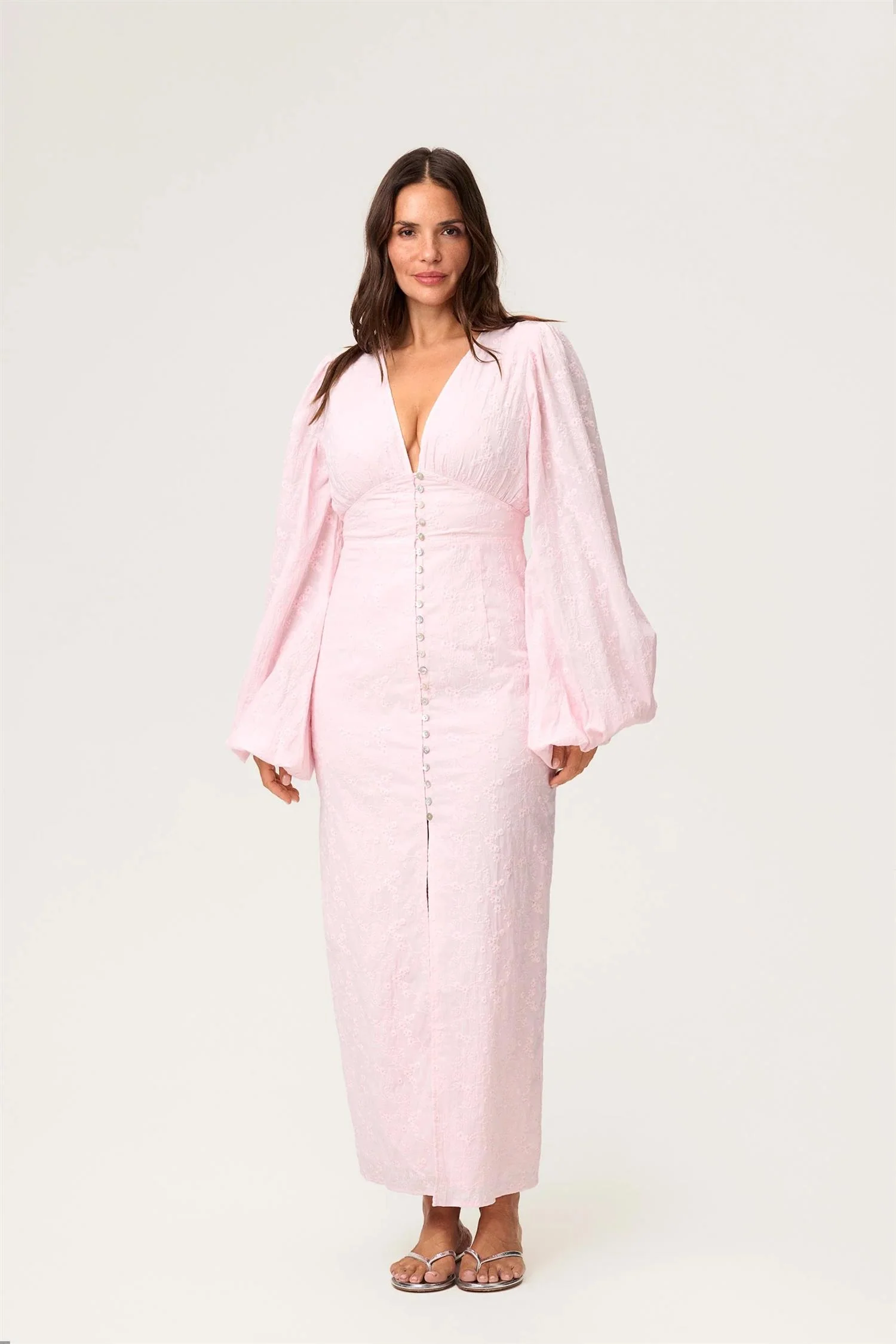 Positano Maxi dress  Pink - Image 12