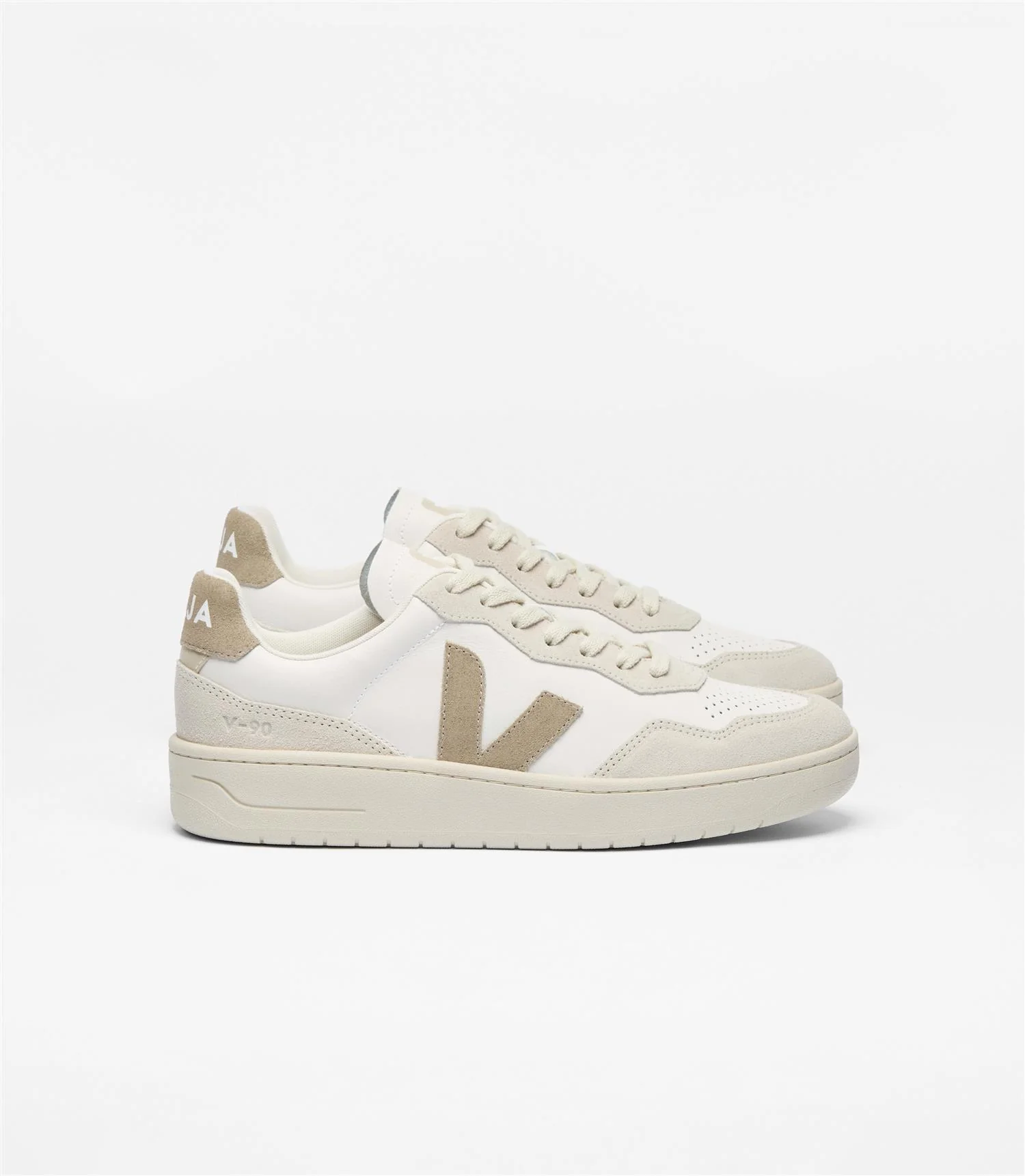 V-90 O.T. LEATHER White Taupe - Image 2