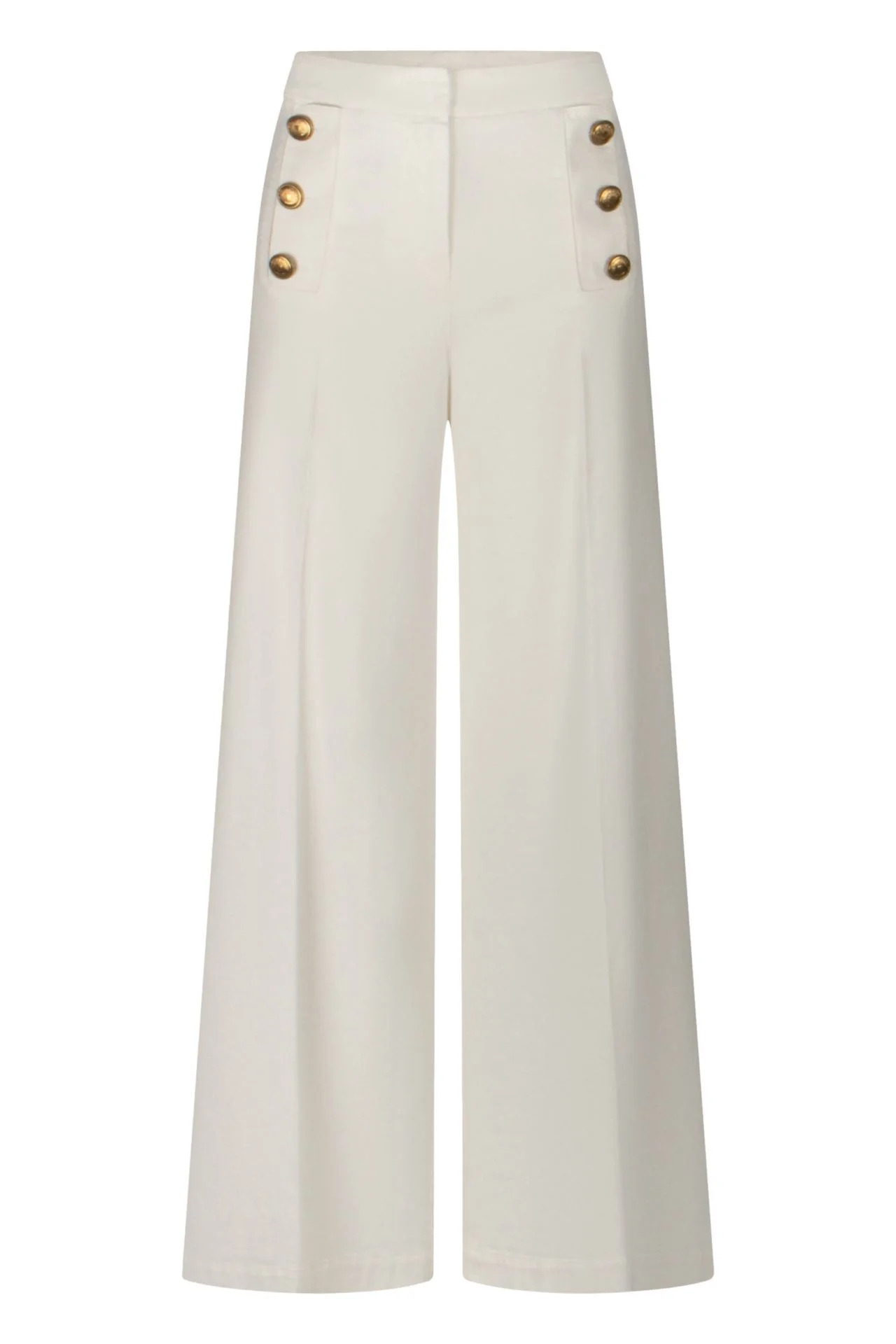 Brigdet Coloured Soft Denim White