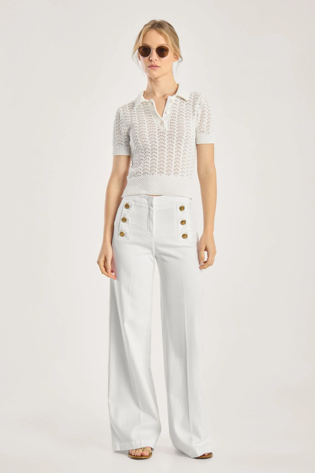 Brigdet Coloured Soft Denim White - Image 5