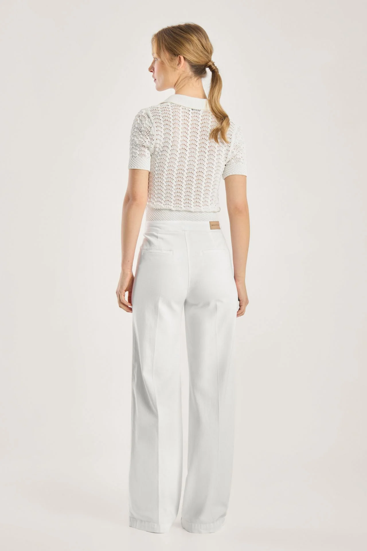 Brigdet Coloured Soft Denim White - Image 6