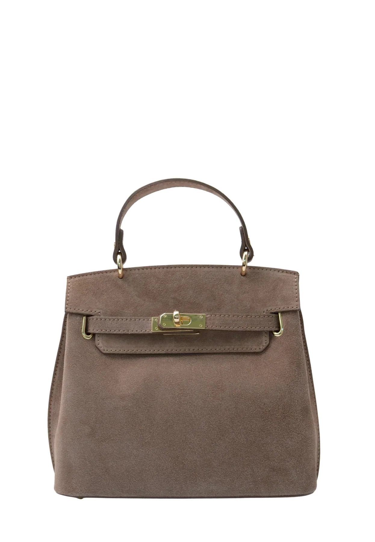 RIVOLI BAG SUEDE Taupe