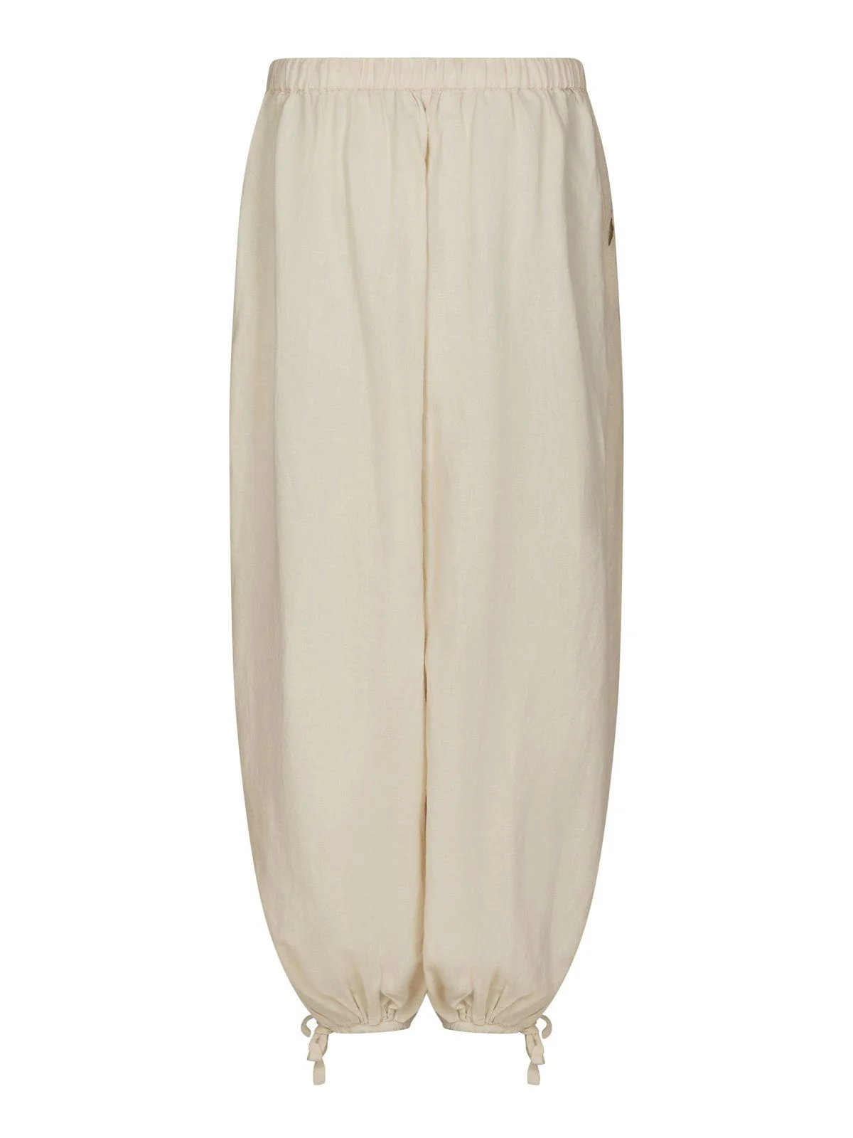 Roxane Balloon Linen Pants  Sand - Image 2
