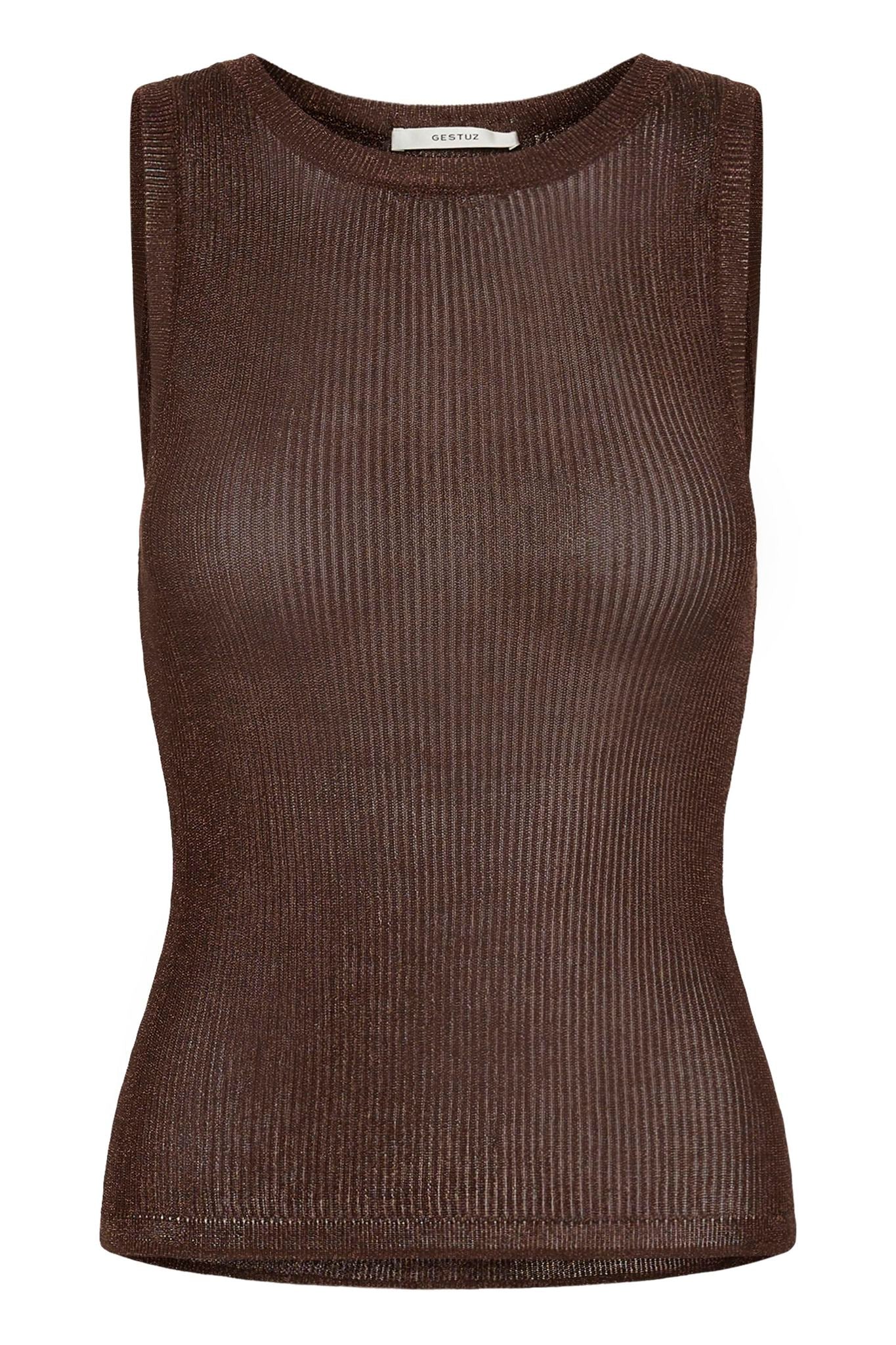 Silvigz Top Deep Brown Metallic