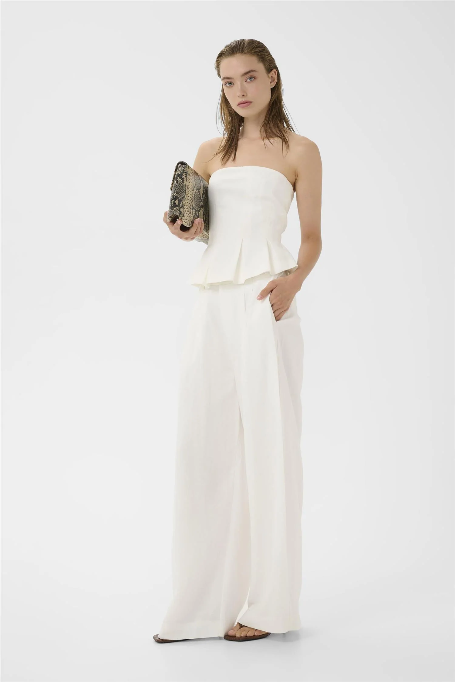 riava Mw Pants  Bright White - Image 4