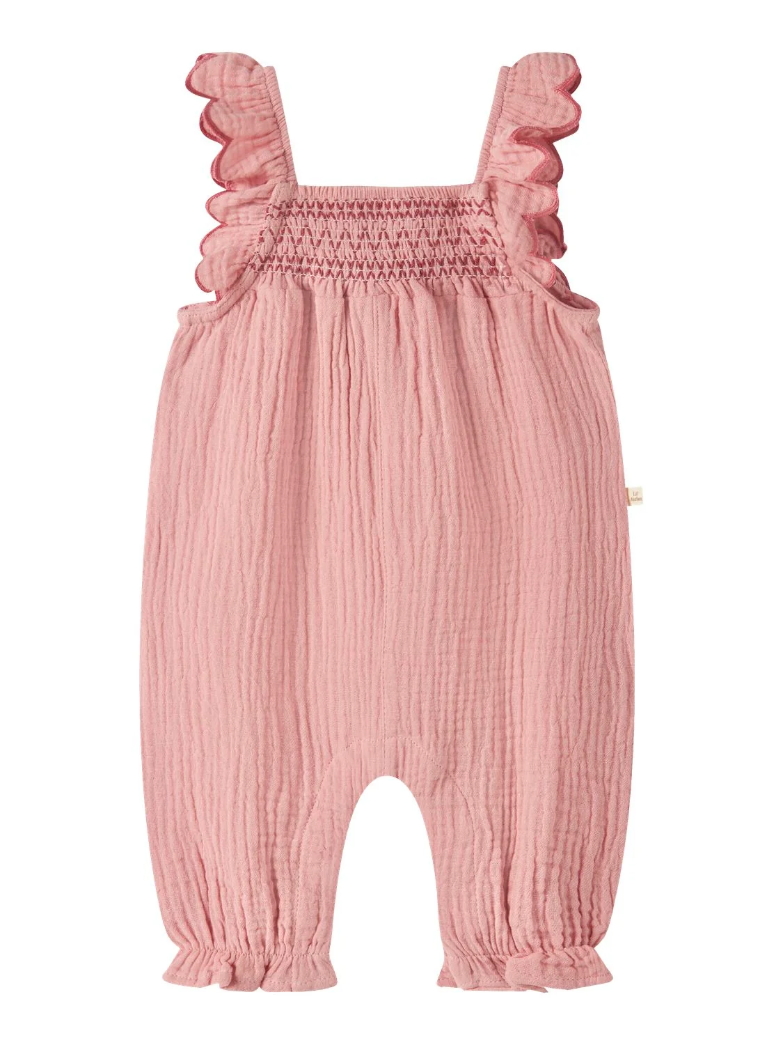 Hiba Loose Overall Mellomrosa